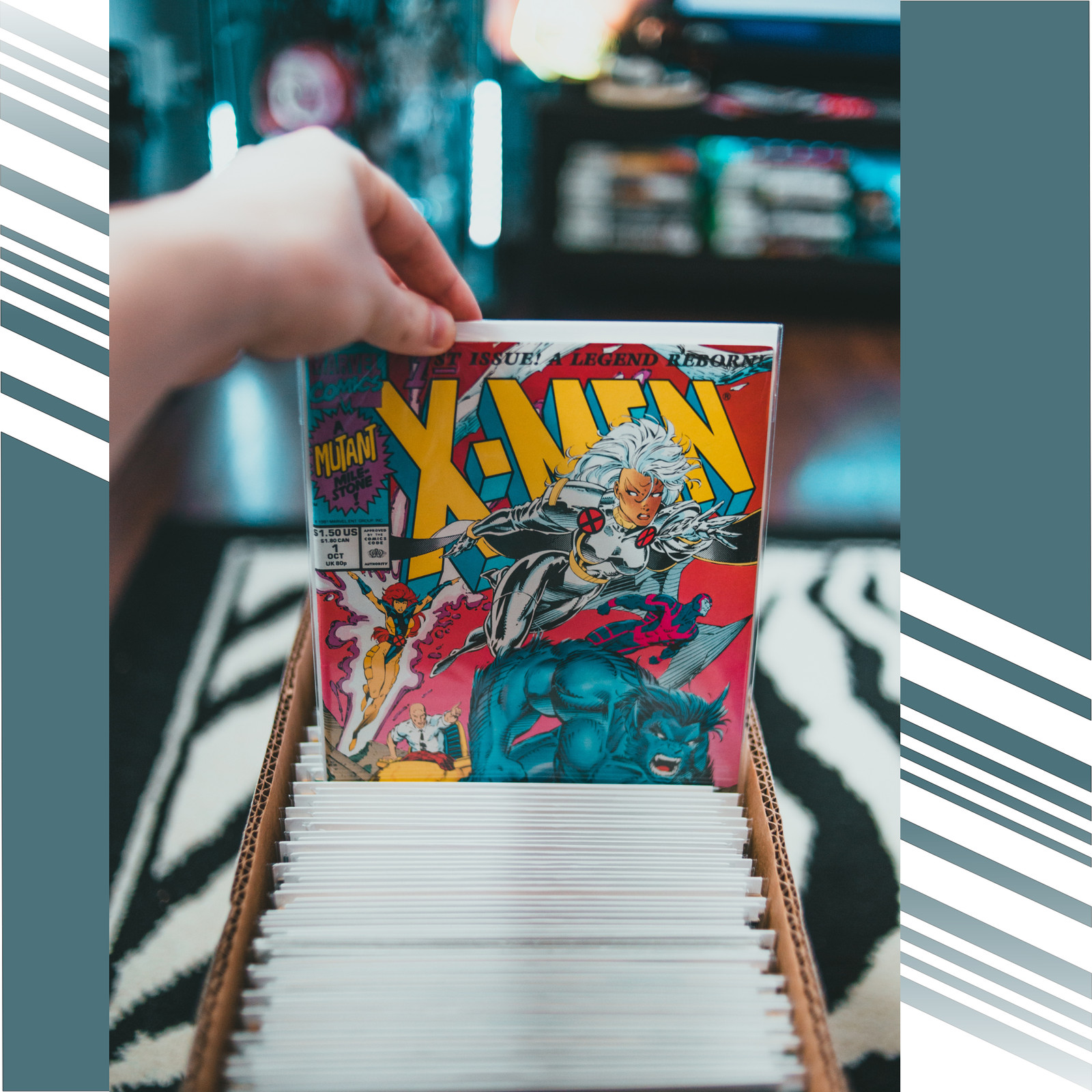 1000 Max Pro Silver Age Comic Book Poly Bags – 7 1/8 X 10 1/2 -Archival Safe