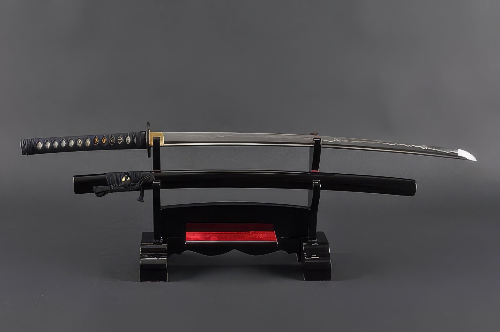 Black Warrior Katana – 1060 Carbon Steel Hand Forged Full Tang Battle Ready