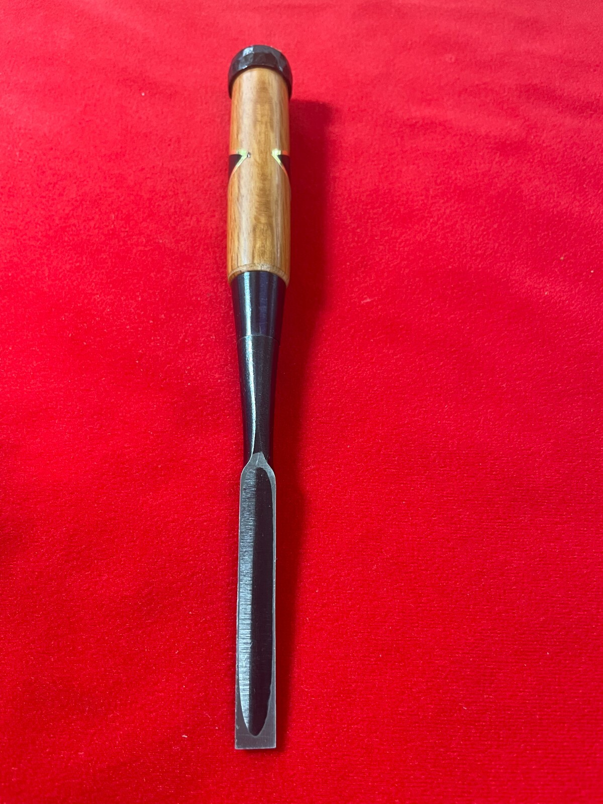 Japanese chisel dovetail chisel Shinogi nomi 鎬鑿 9mm Blue Steel#2 羽生康