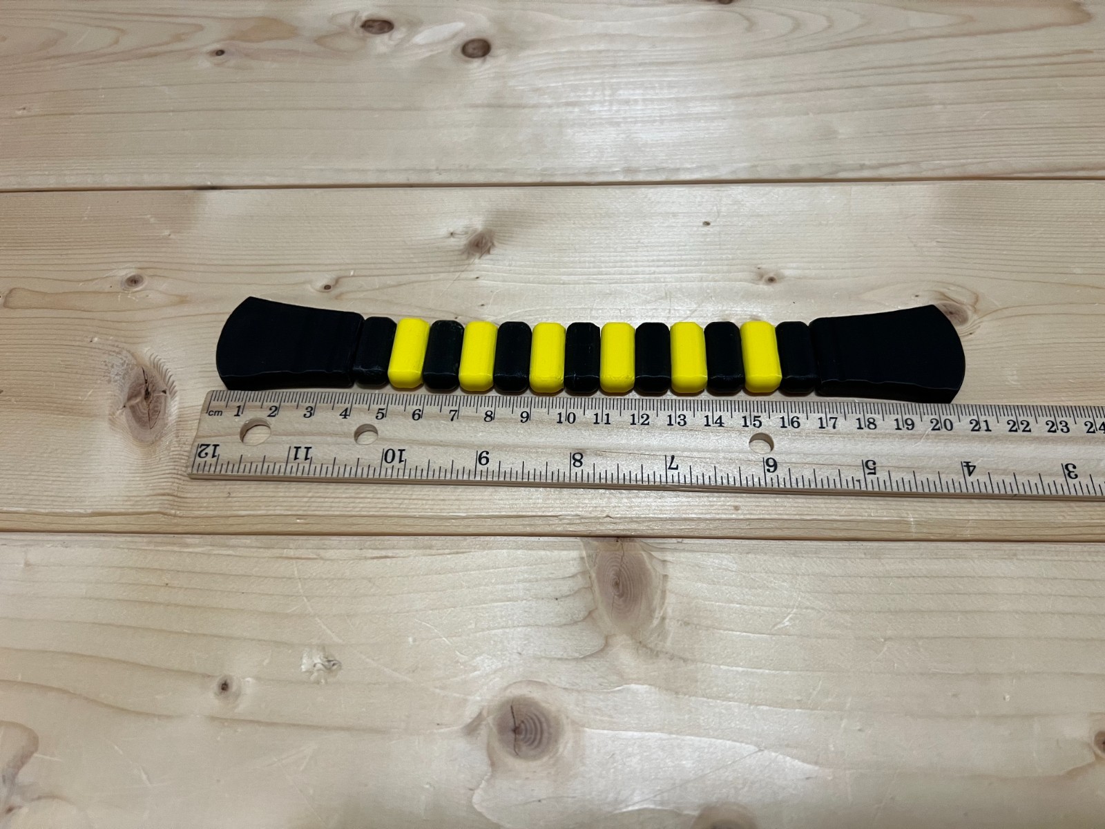 Black/Yellow cubes chotki/Antistress 3D printed PLA Plastic Size 21cm/39gram