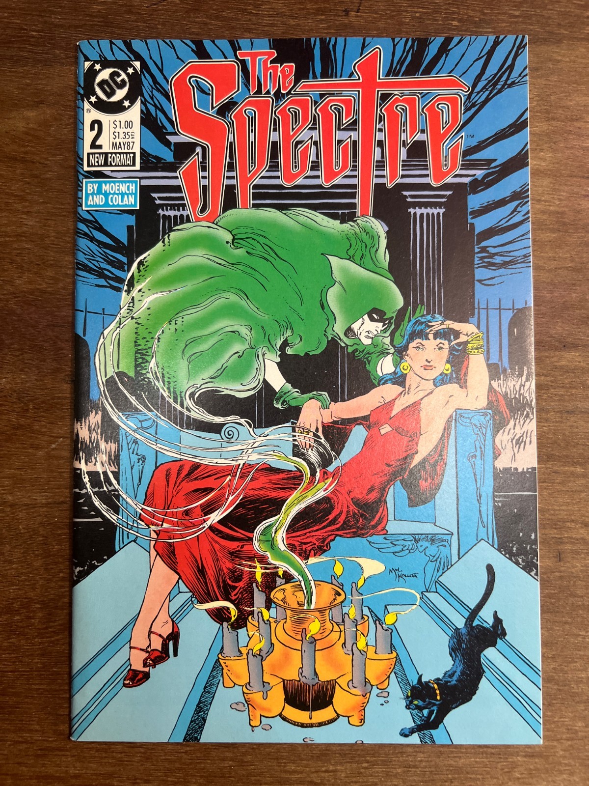 The Spectre 2 DC Comics Moench Madame Xanadu Cult of the Blood Red Moon 1987