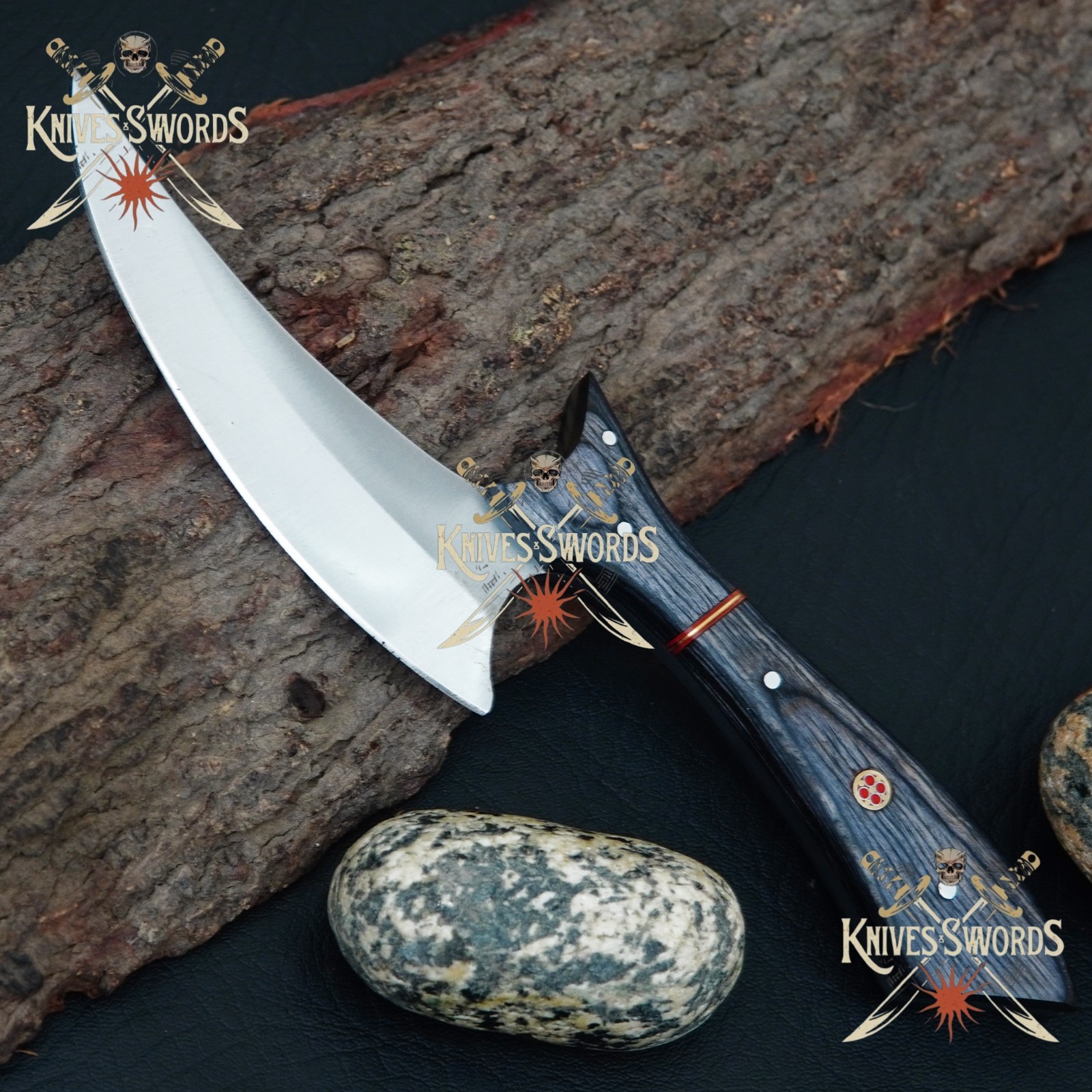 Custom Handmade High-Quality Stainless steel Collectible Alloy Rosewood knife