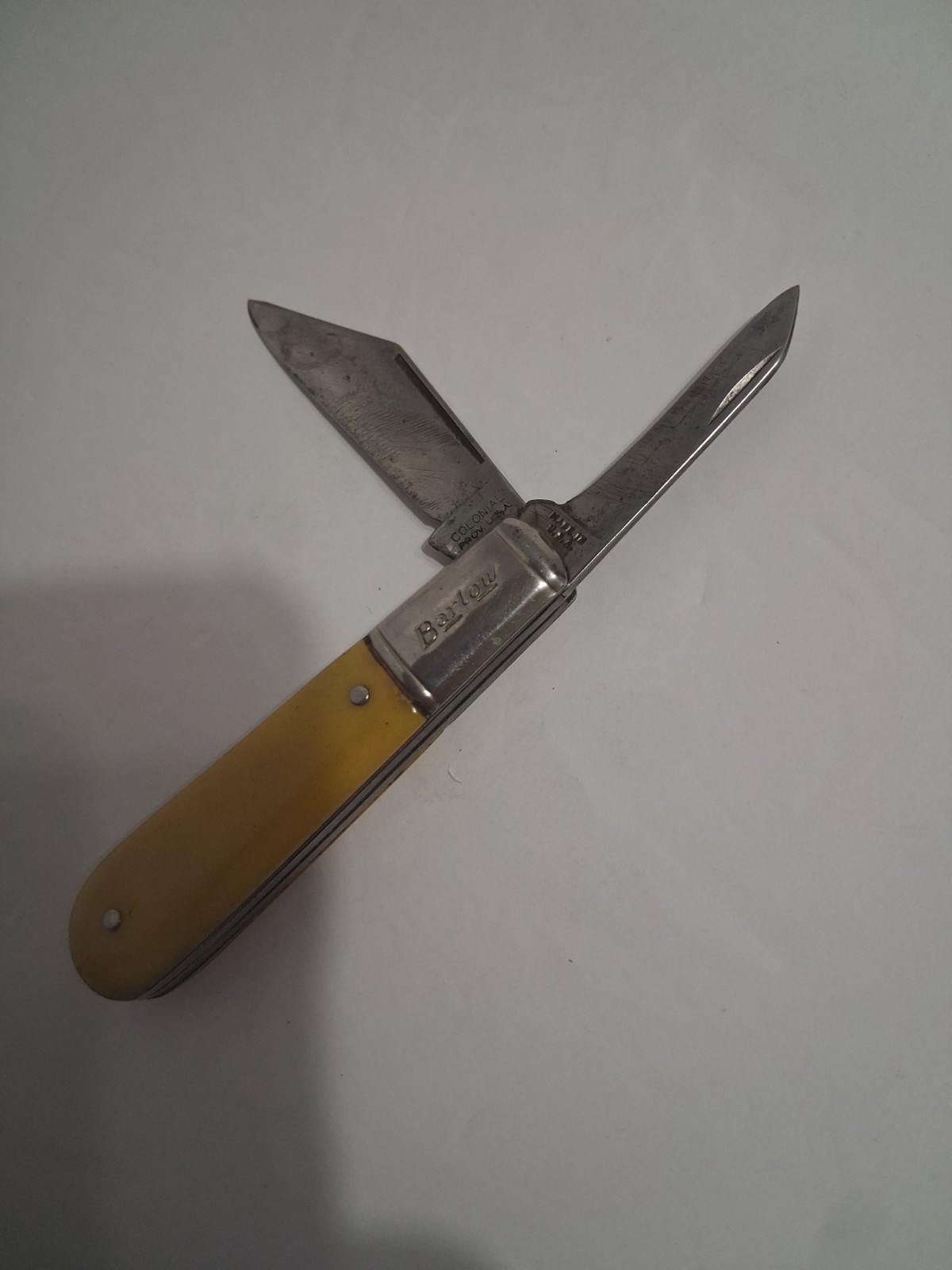Vintage Barlow COLONIAL USA Yellow K10