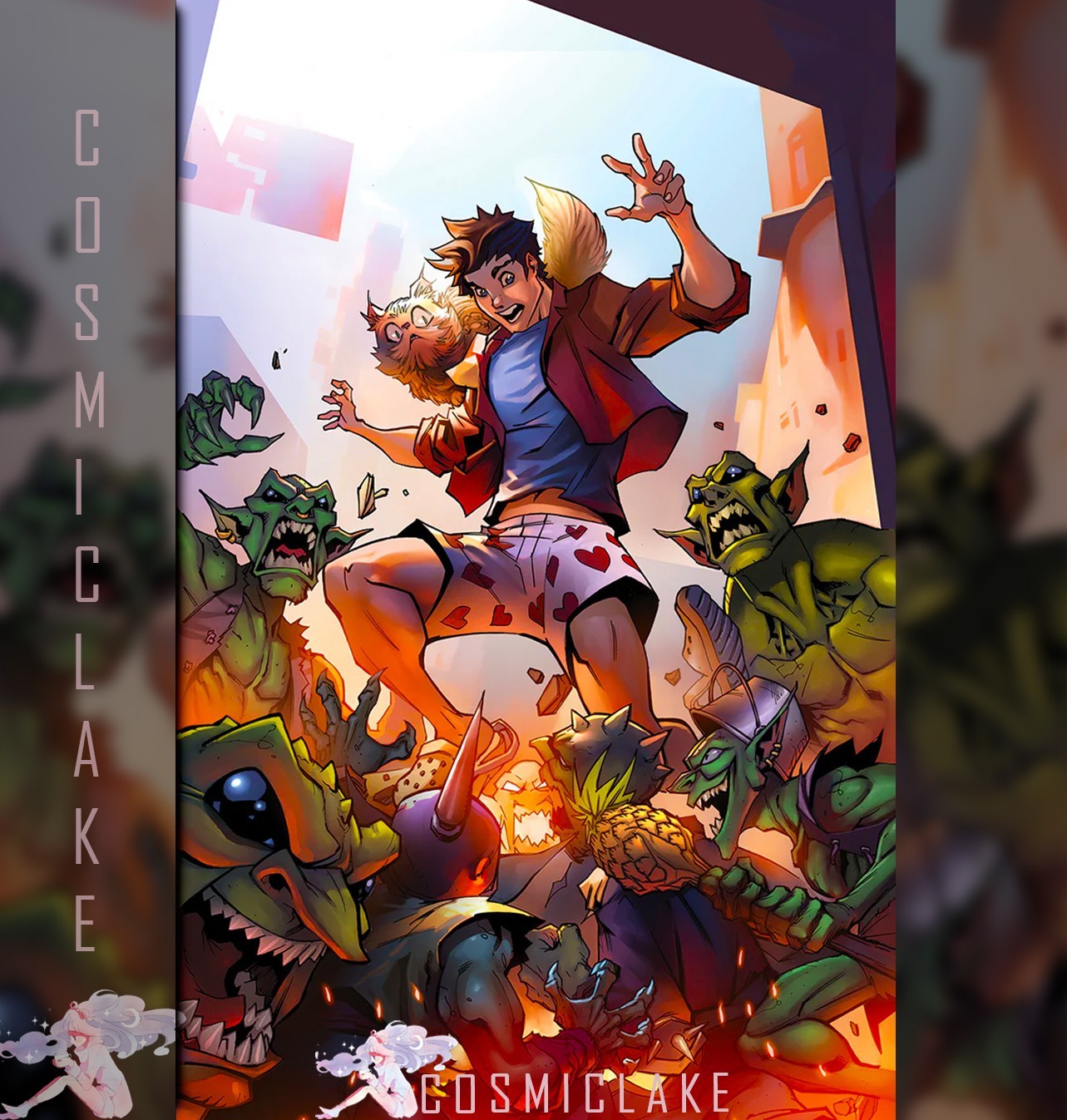 DUNGEON CRAWLER CARL SDCC GARZA VIRGIN VARIANT LE 500 PRESALE 8/4☪