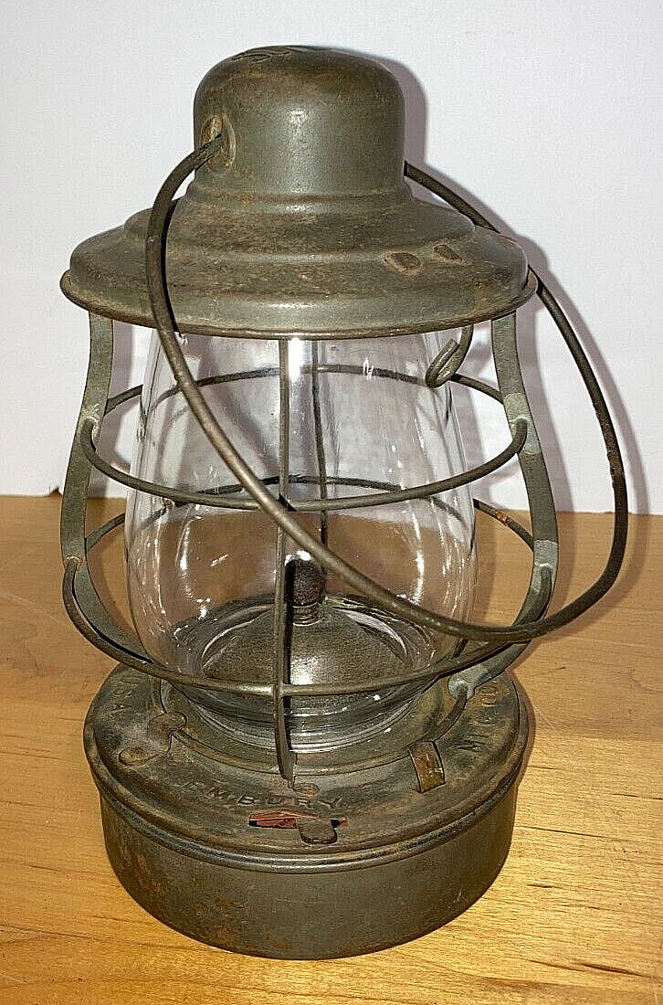 Antique Embury Superior Battery Powered Lantern