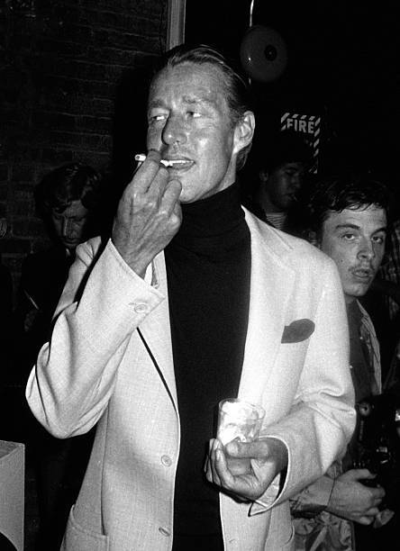 Halston at Studio Reopening in 1981 at Studio in NY City 1981 Old Photo 1