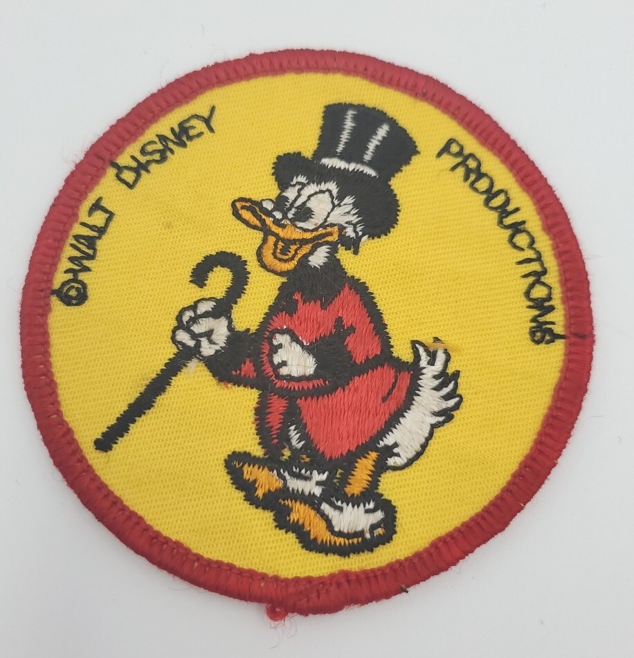Streamline Walt Disney Productions Uncle Scrooge Applique Patch