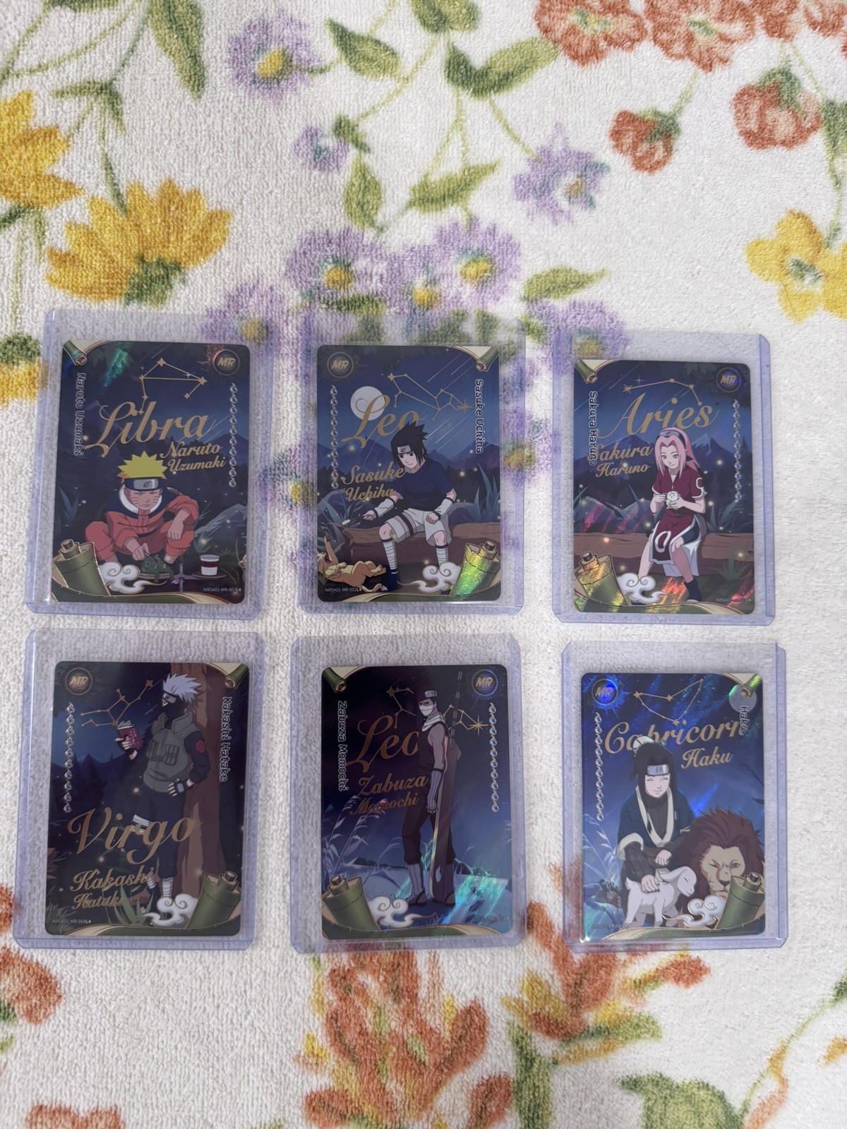 MR Complete Set Naruto Kayou English Heaven Scroll Series 1 MR001-MR006