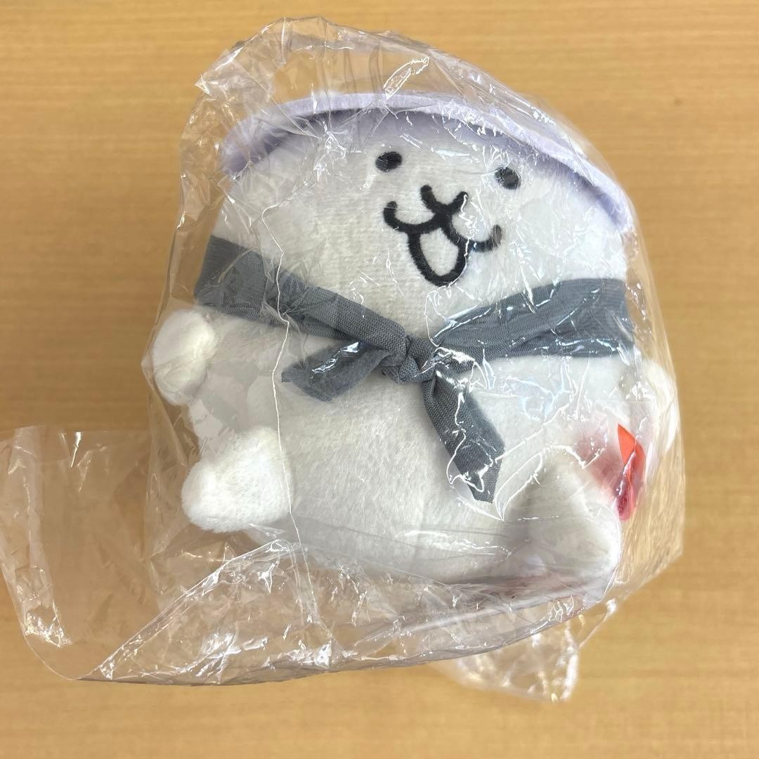 Battle Cats Great Cat Shop Original Kasa Jizo Plush Toy M 11.02 in JAPAN