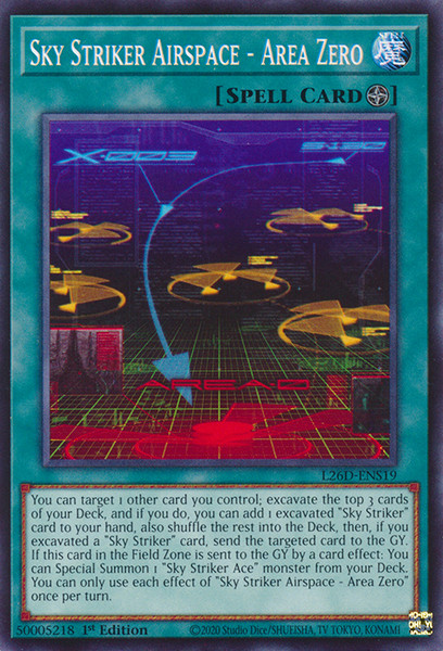 Sky Striker Airspace – Area Zero-Legendary Modern Decks 2026