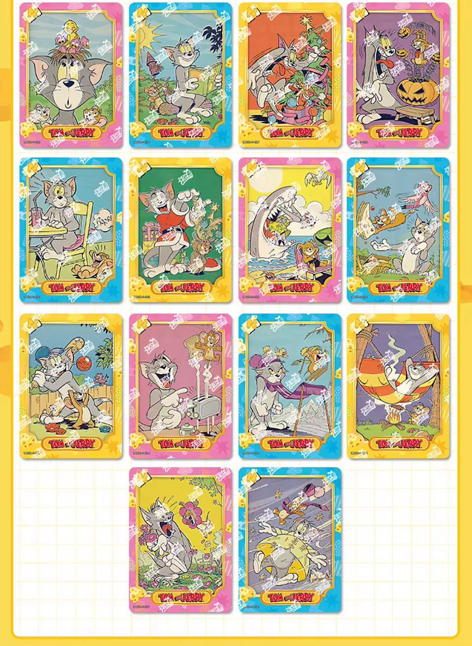 Official Tom and Jerry Trading Card Comedy Cartoon WB Hobby 30 Pack Box Kayou