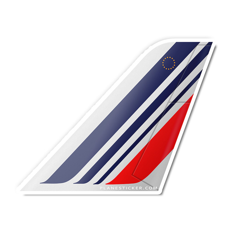 Air France Livery Tail Sticker