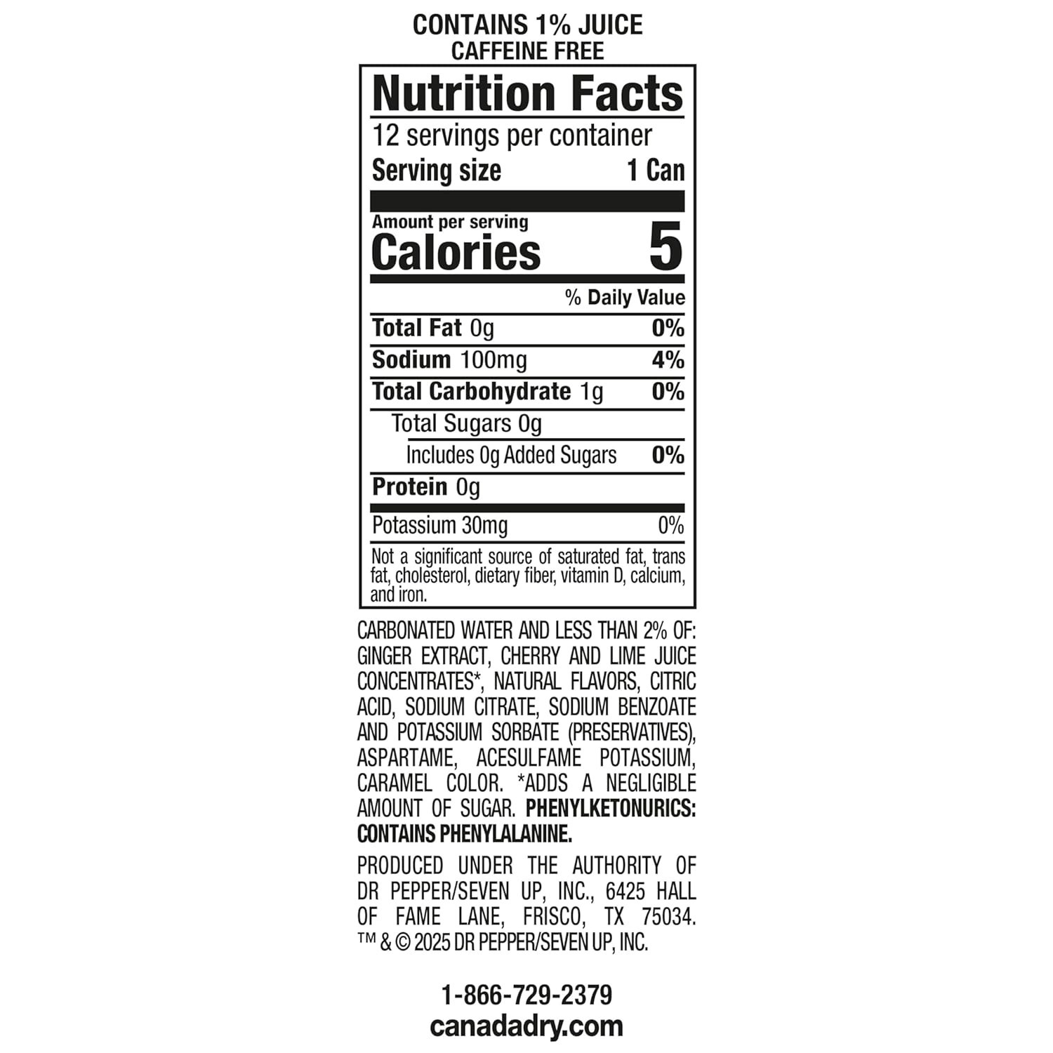 Charming Zero Sugar Cherry Ginger Ale – 12 Fl Oz Cans, Perfect for Cocktails