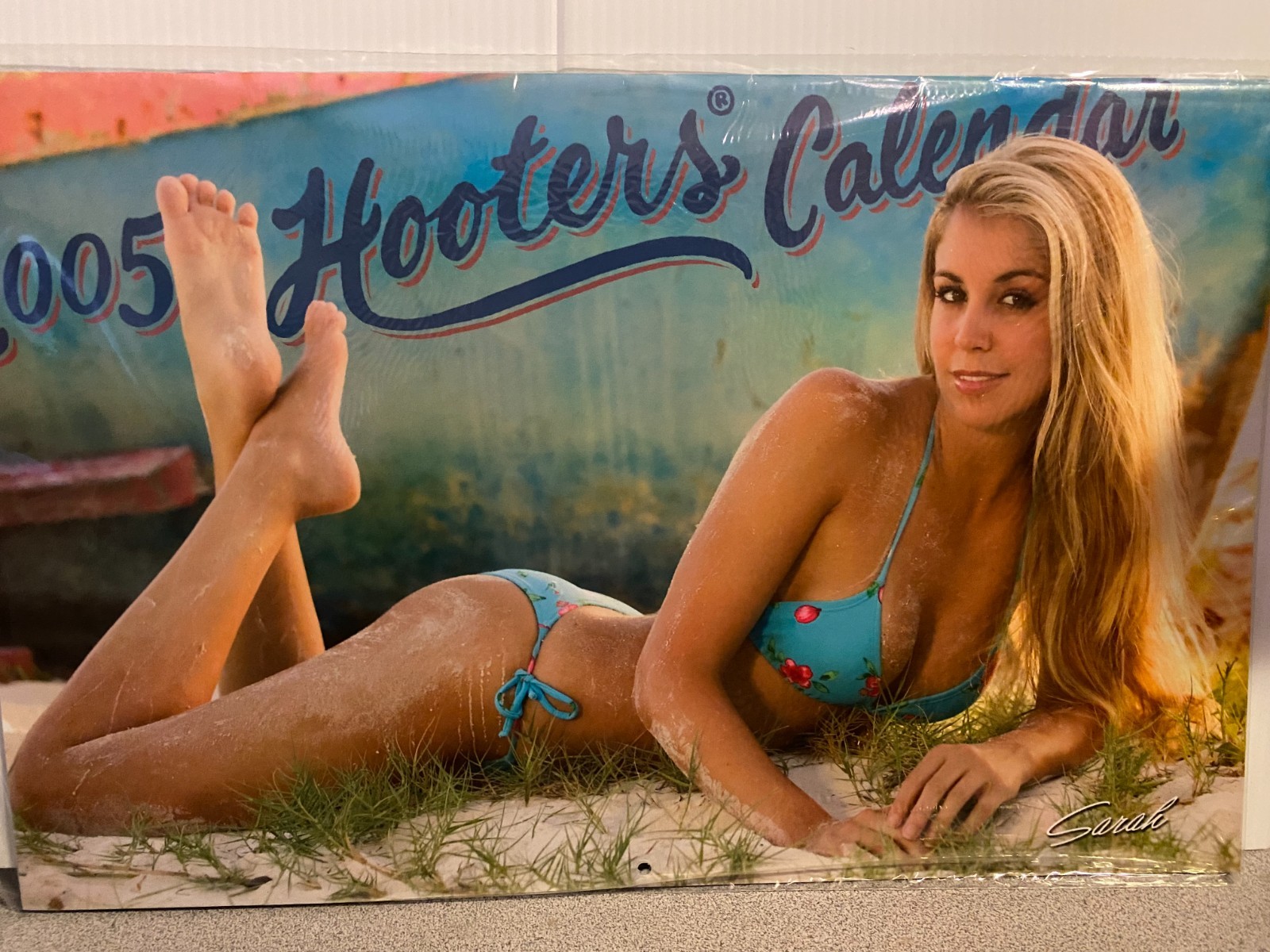 2005 Hooters Wall Calendar This is brand new in plastic lots of Hooters Girls