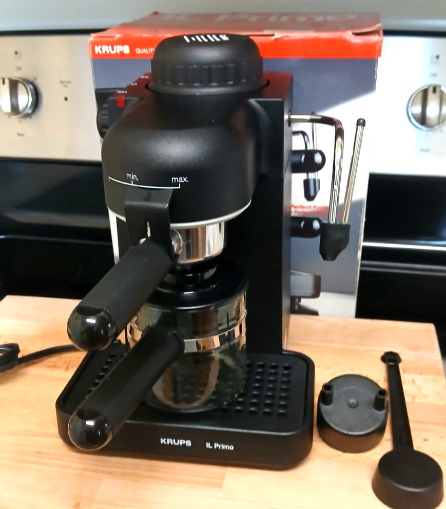 KRUPS IL Primo Espresso Coffee Machine 972 o Cappuccino Latte **NICE**