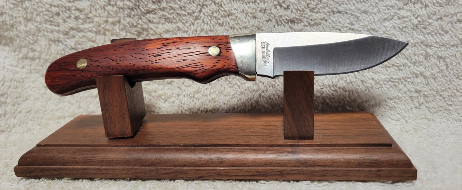 Schrade PH2N Re-Handled with Cherry Wood