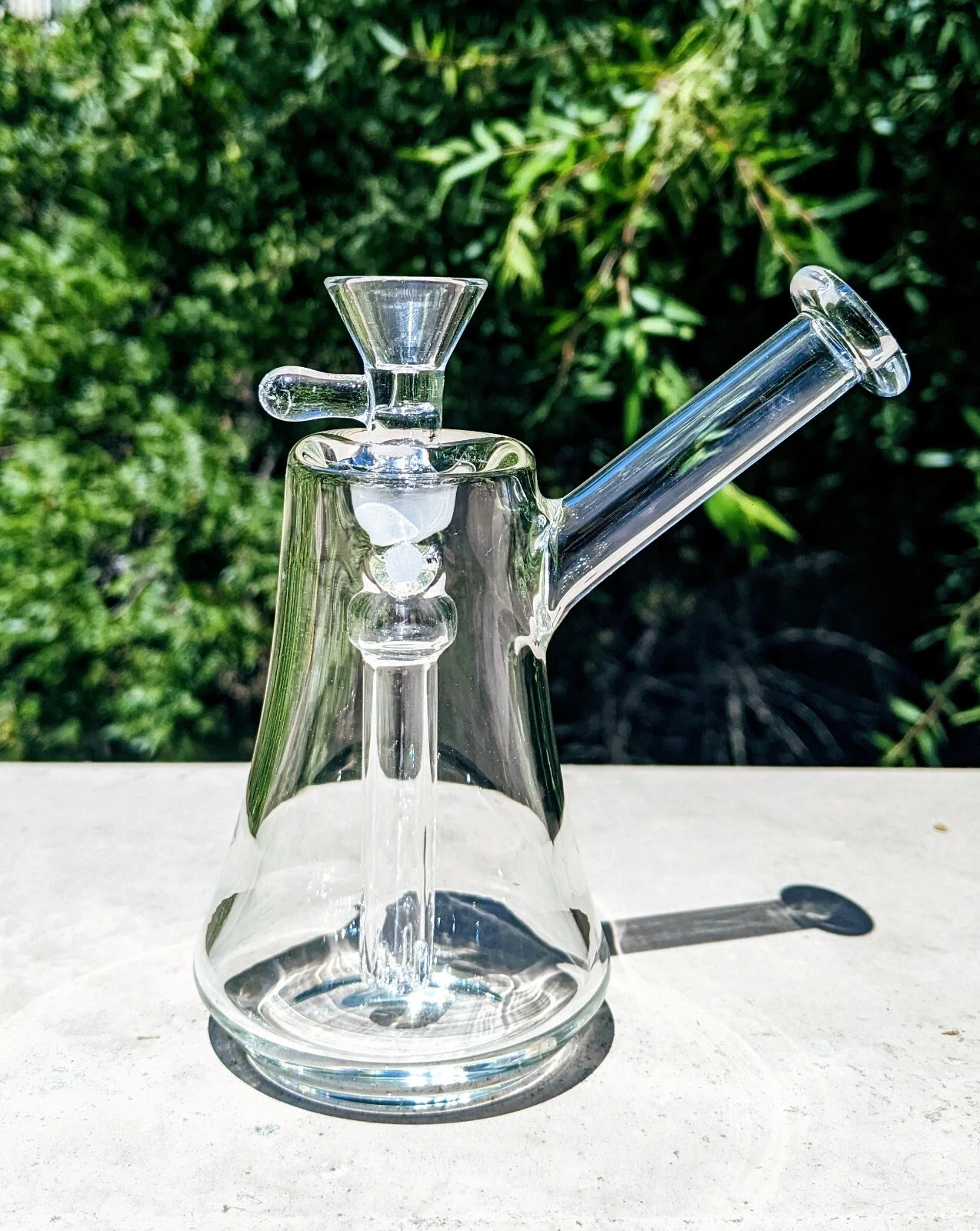 5.5″ Thick Hammer Glass Bubbler Bong Carb Hole Premium Quality Water Pipe Hookah