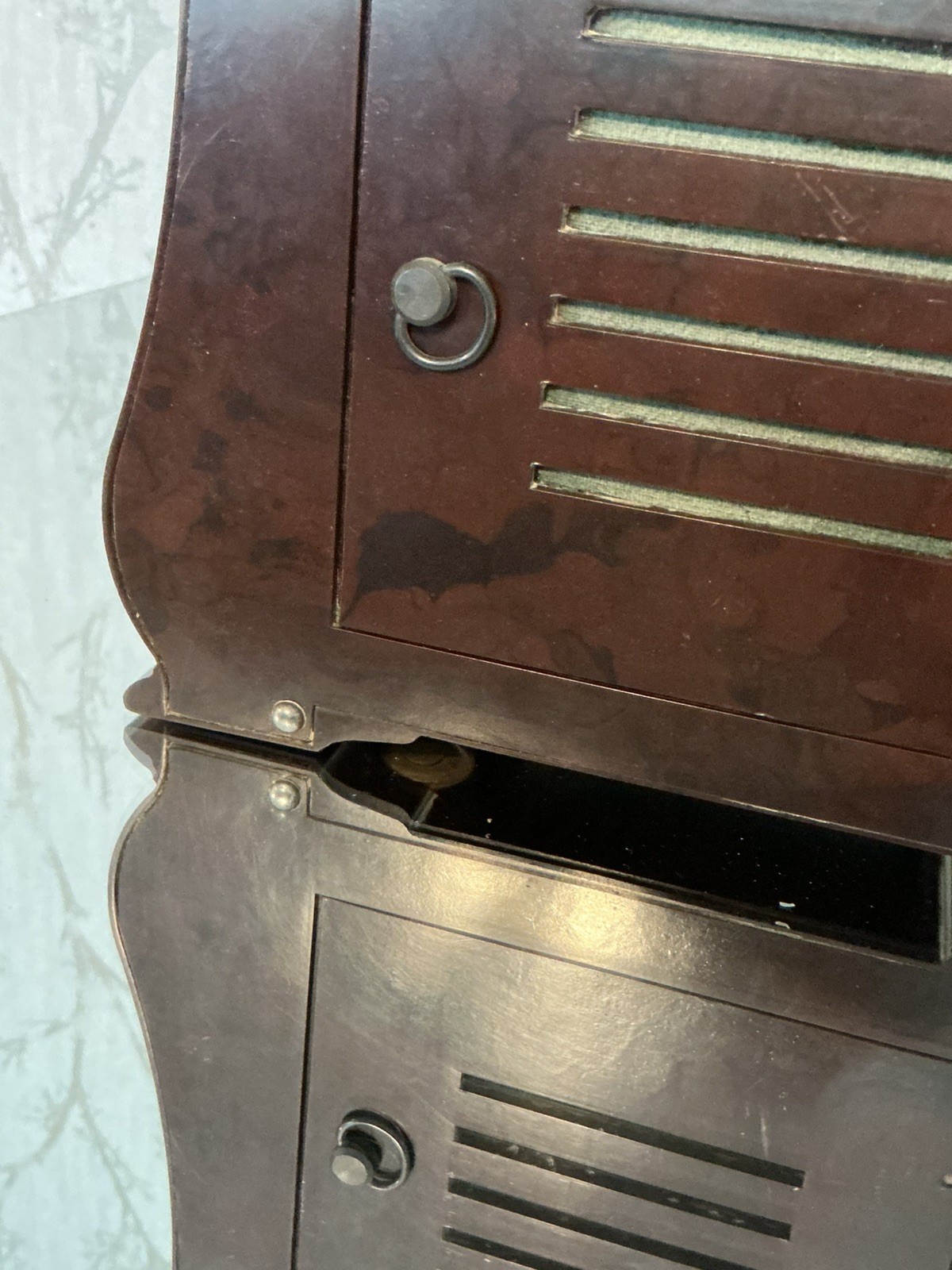 Smiths Enfield Bim Bam Striking mantel clock. Bakelite. Working.