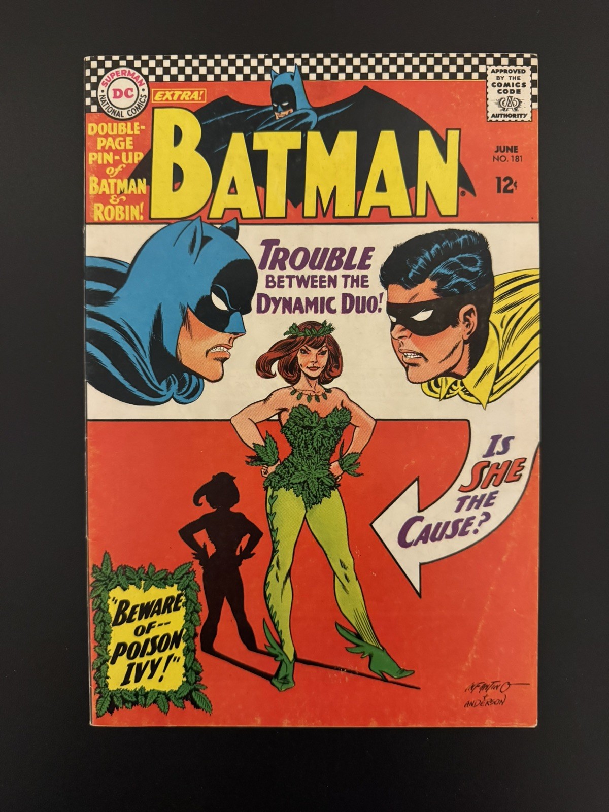 Batman #181 (1966) – KEY, First Appearance of Poison Ivy – Beautiful condition!