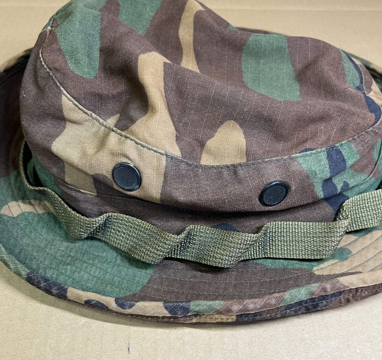 Military Boonie Hat Sun Hot Weather Type II MIL-SPEC-H-43577 Camo Size 7 1/4