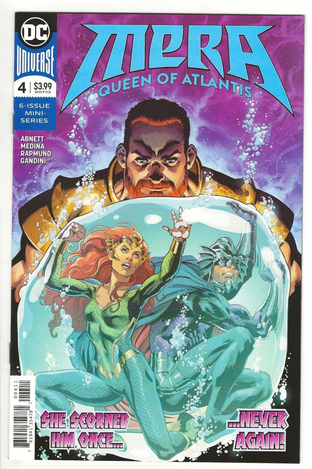 DC Comics MERA QUEEN OF ATLANTIS #4 first printing cover A