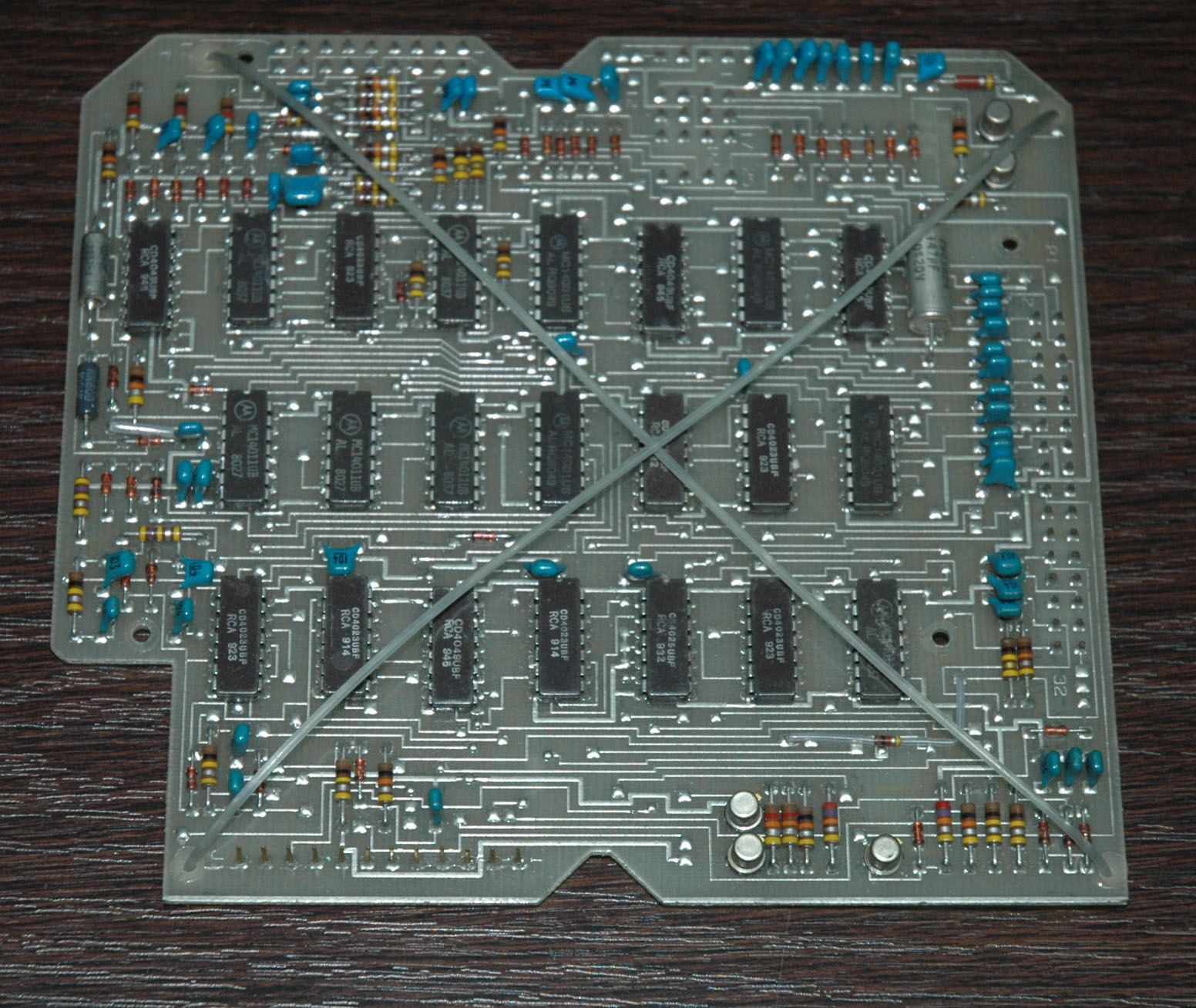 ROCKWELL COLLINS PRC-515 RU-20 MP-20 – CONTROL LOGIC PCB – p/n 601-3672-001