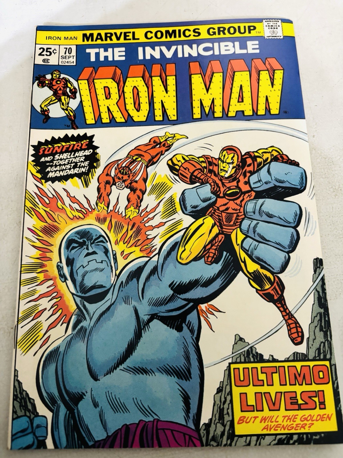 The Invincible Iron Man 79 71 72 73 Lot/4 1970s Bronze Age Marvel Comics