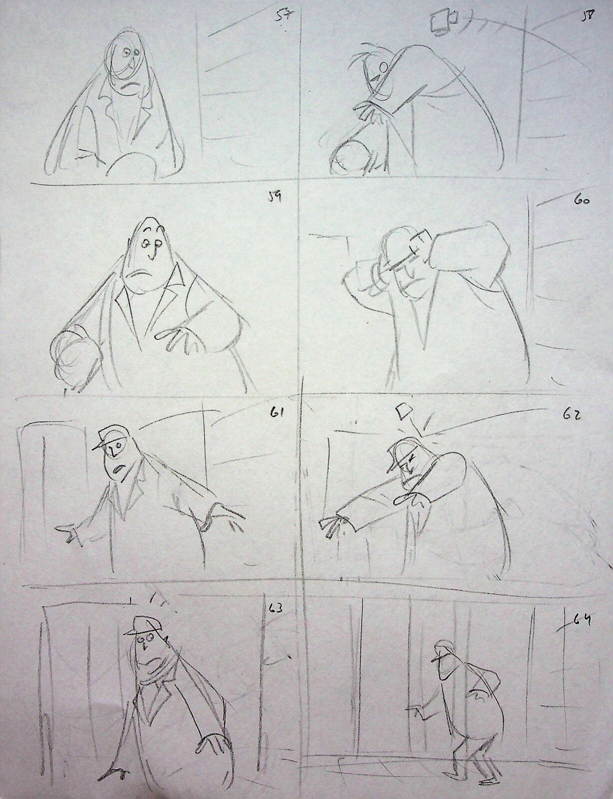 The Nut Job 2 Nutty By Nature Art By LEN SIMON Production Storyboard Page #NN