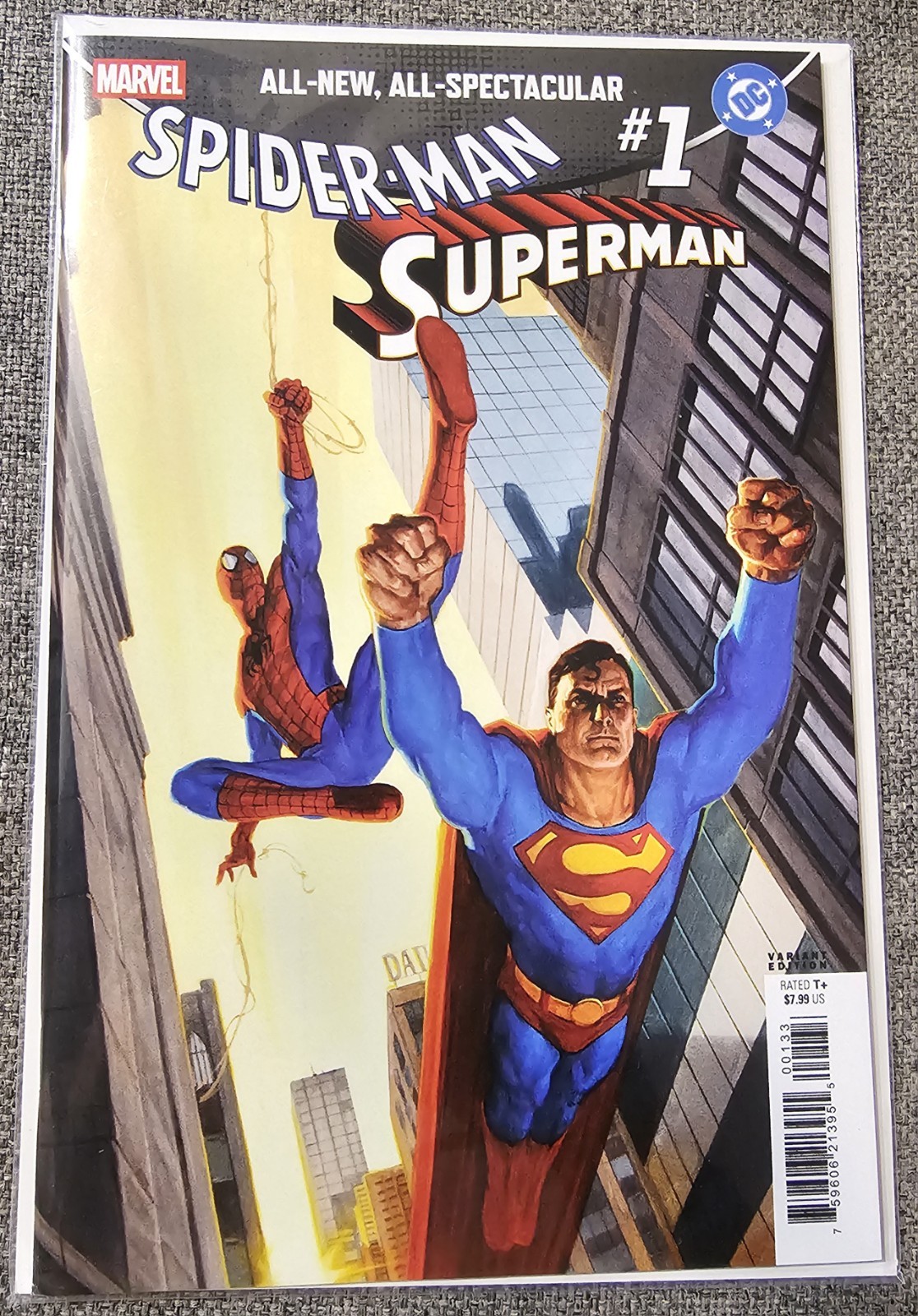 All-New All-Spectacular Spider-Man Superman #1 (2026) Gist Variant Cover 1:25 NM