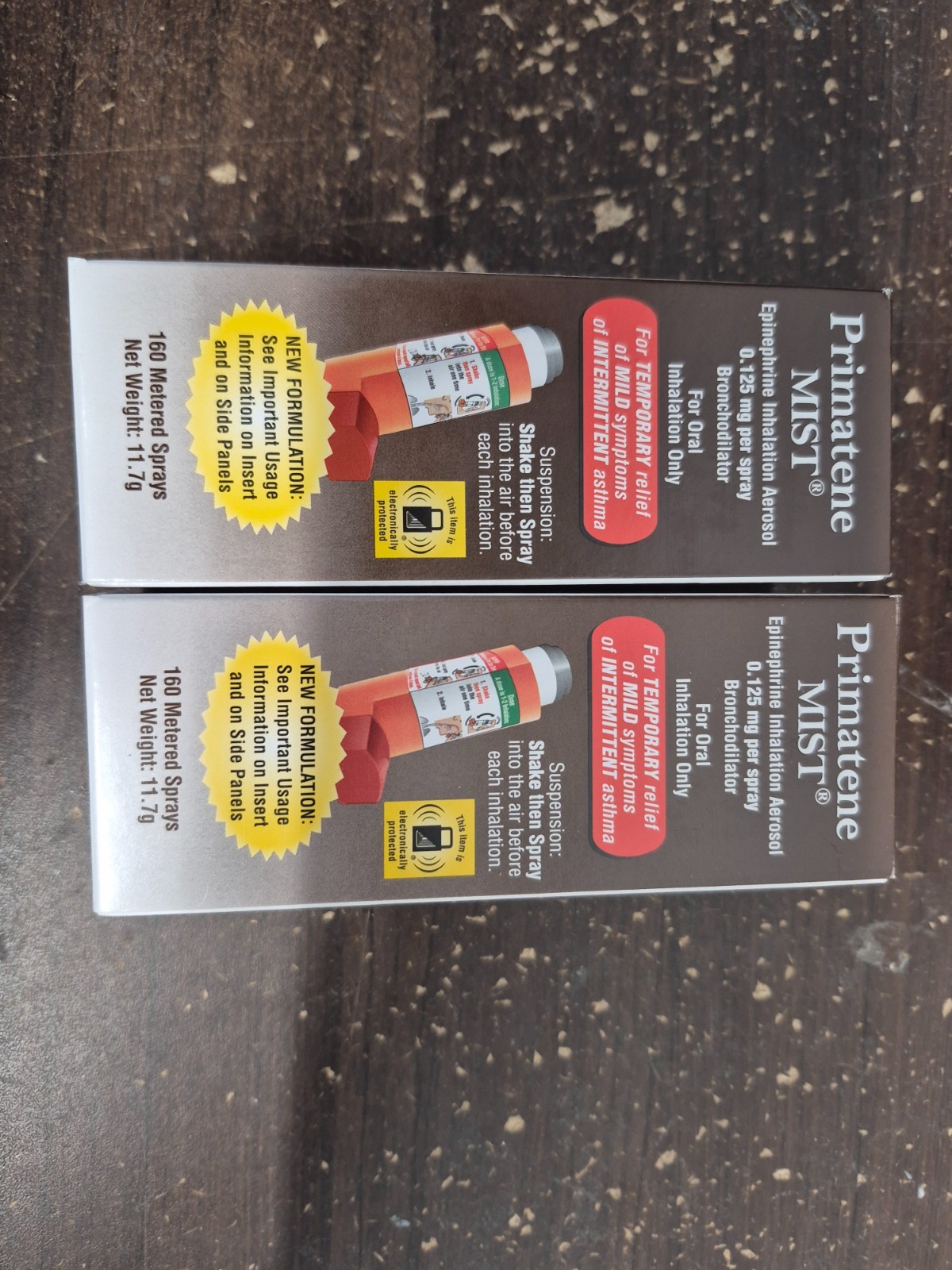 2 Pack Primatene MIST Epinephrine Inhaler EXP 06/2027+ FREE SHIPPING USA NEW