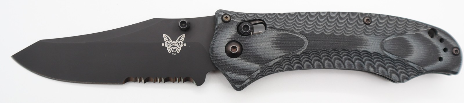 Benchmade 950 Rift Folding Tactical Knife Reverse Tanto Point 154CM Free Ship!