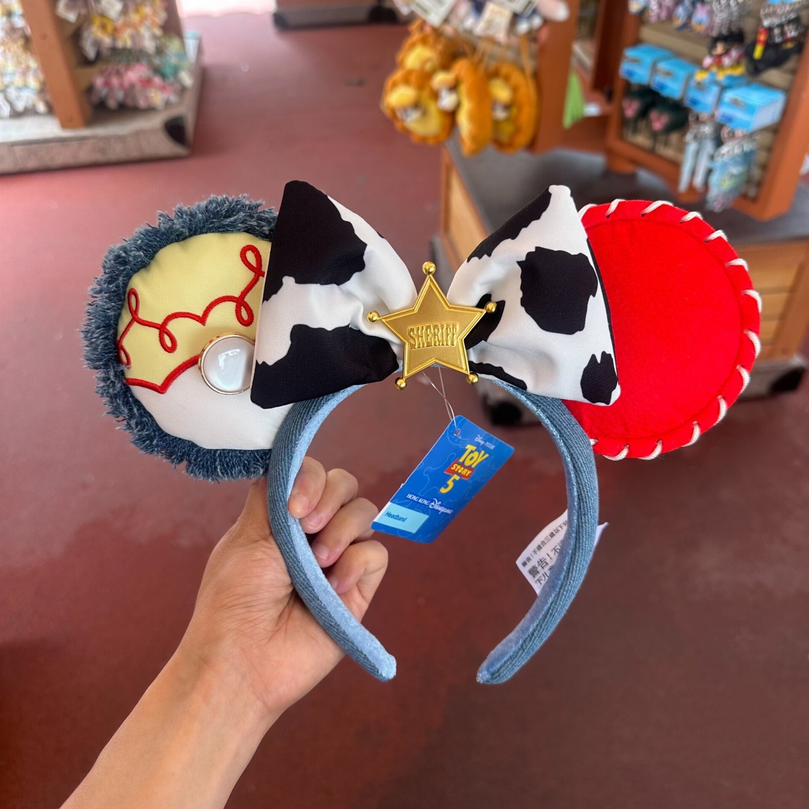 Authentic Disney Hong Kong 2026 Jessie toy story minnie mouse ears Headband