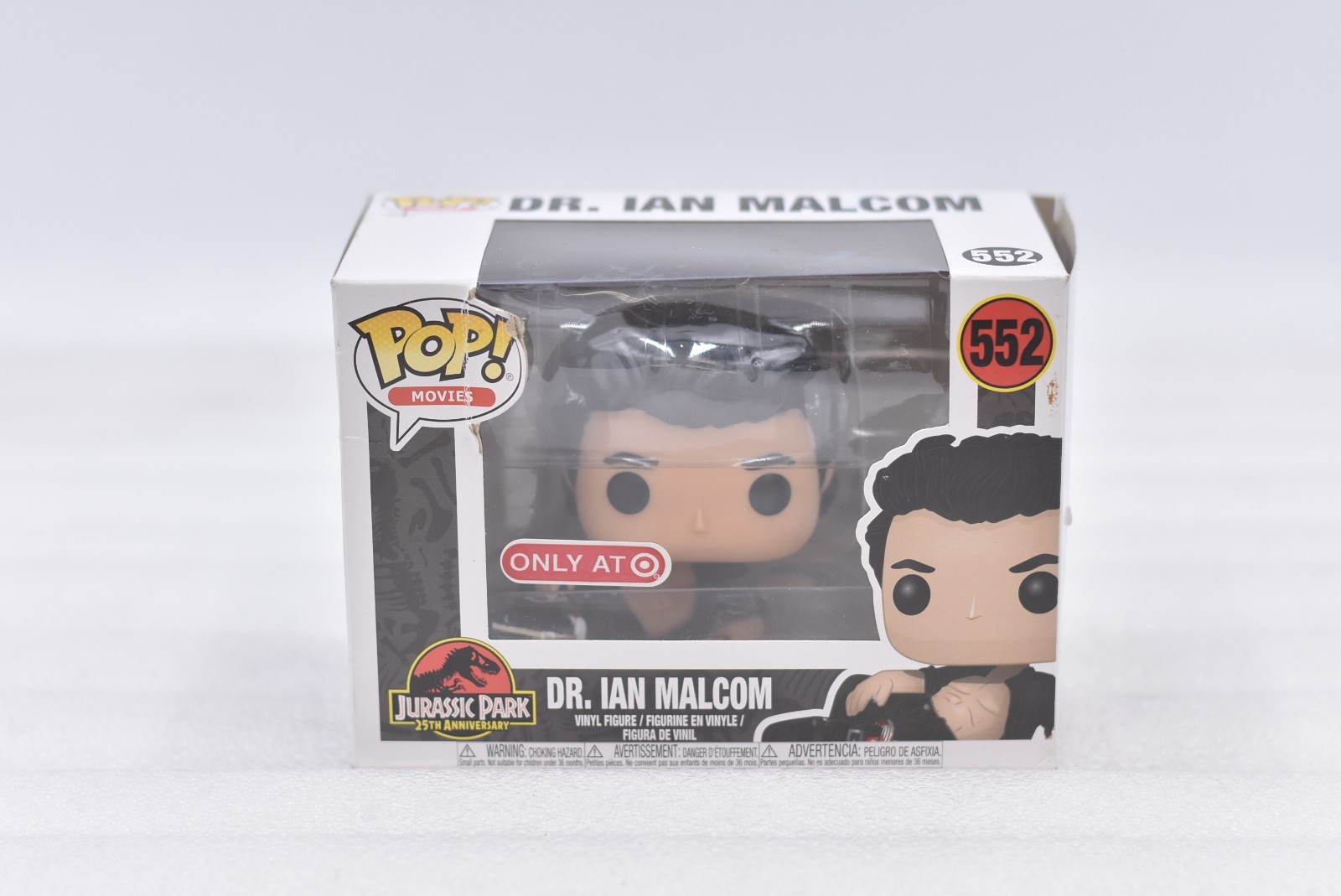 Funko POP! Movies 552 Jurassic Park 25th Anniversary Dr. Ian Malcom Vinyl Figure