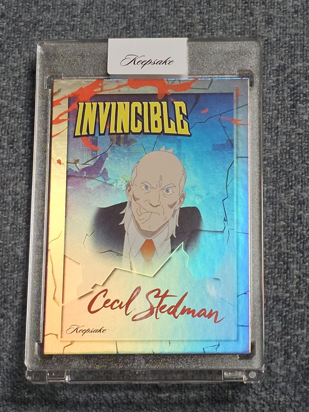 Keepsake Invincible Keepsake Cecil Stedman Signagraph #30 /250 SDCC Exclusive