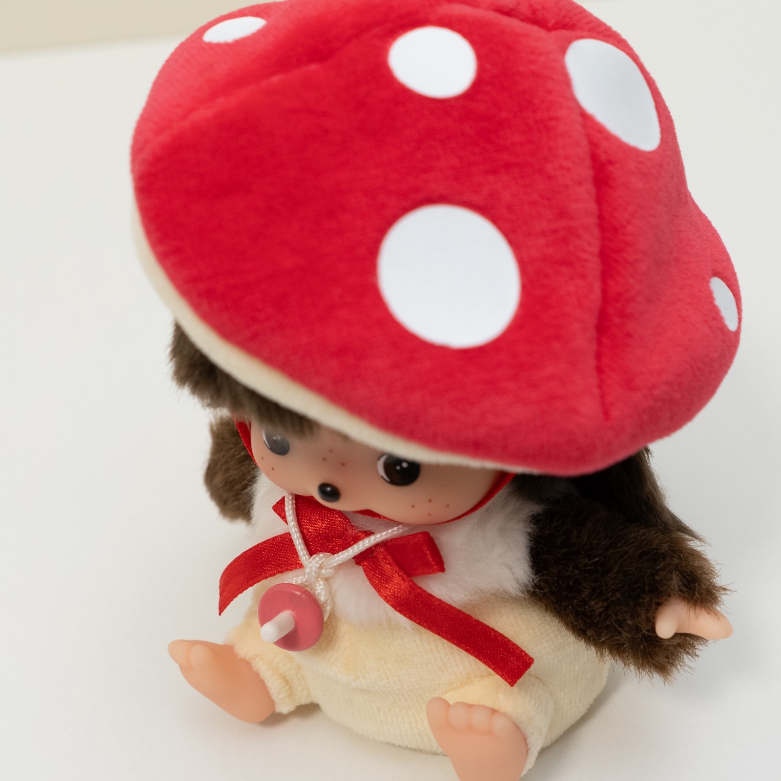Mushroom Bebichhichi Baby Monchhichi Plush Doll Sekiguchi