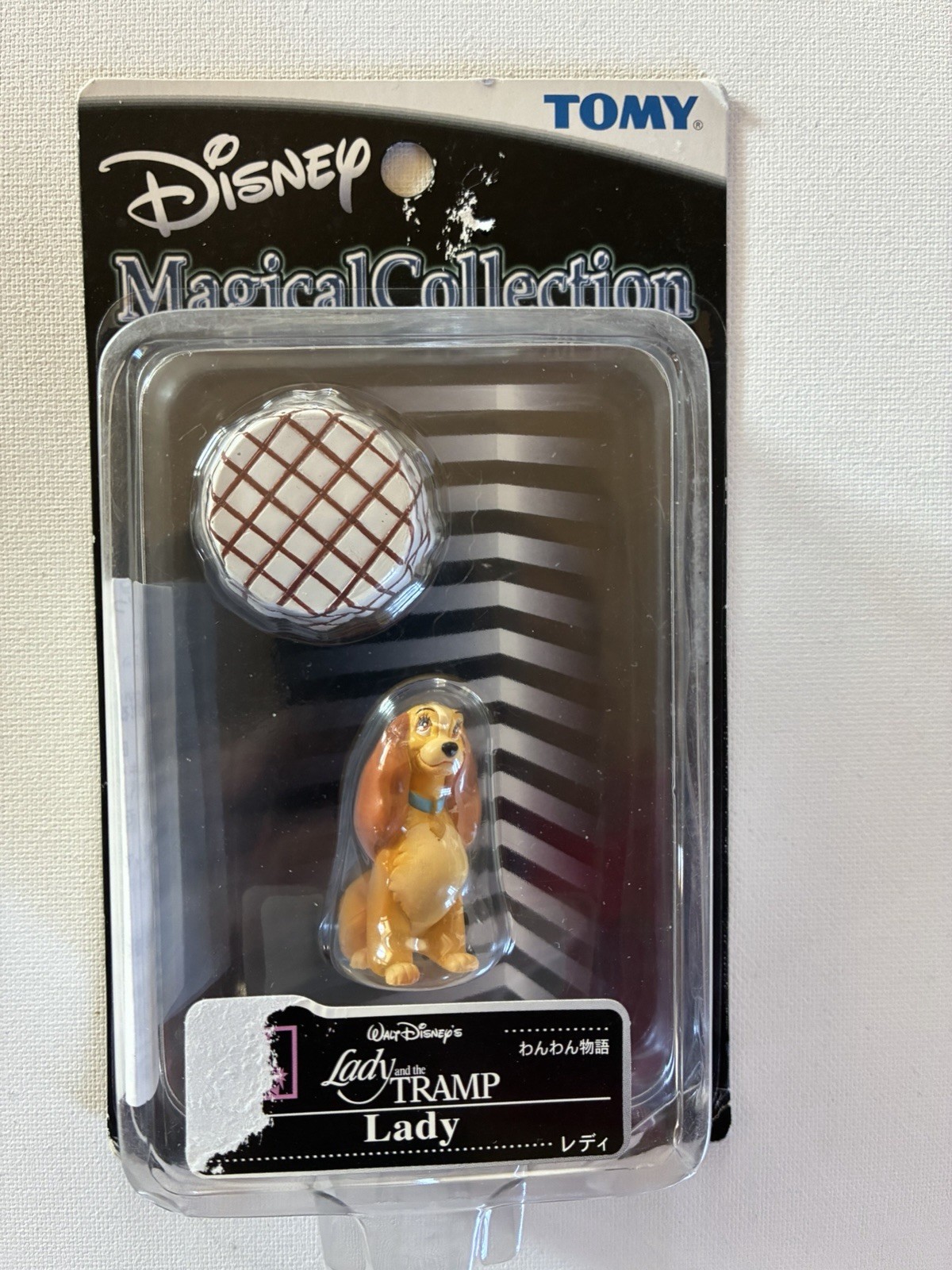 Rare TOMY Disney Magical Collection Lady and the Tramp Lady Figurine