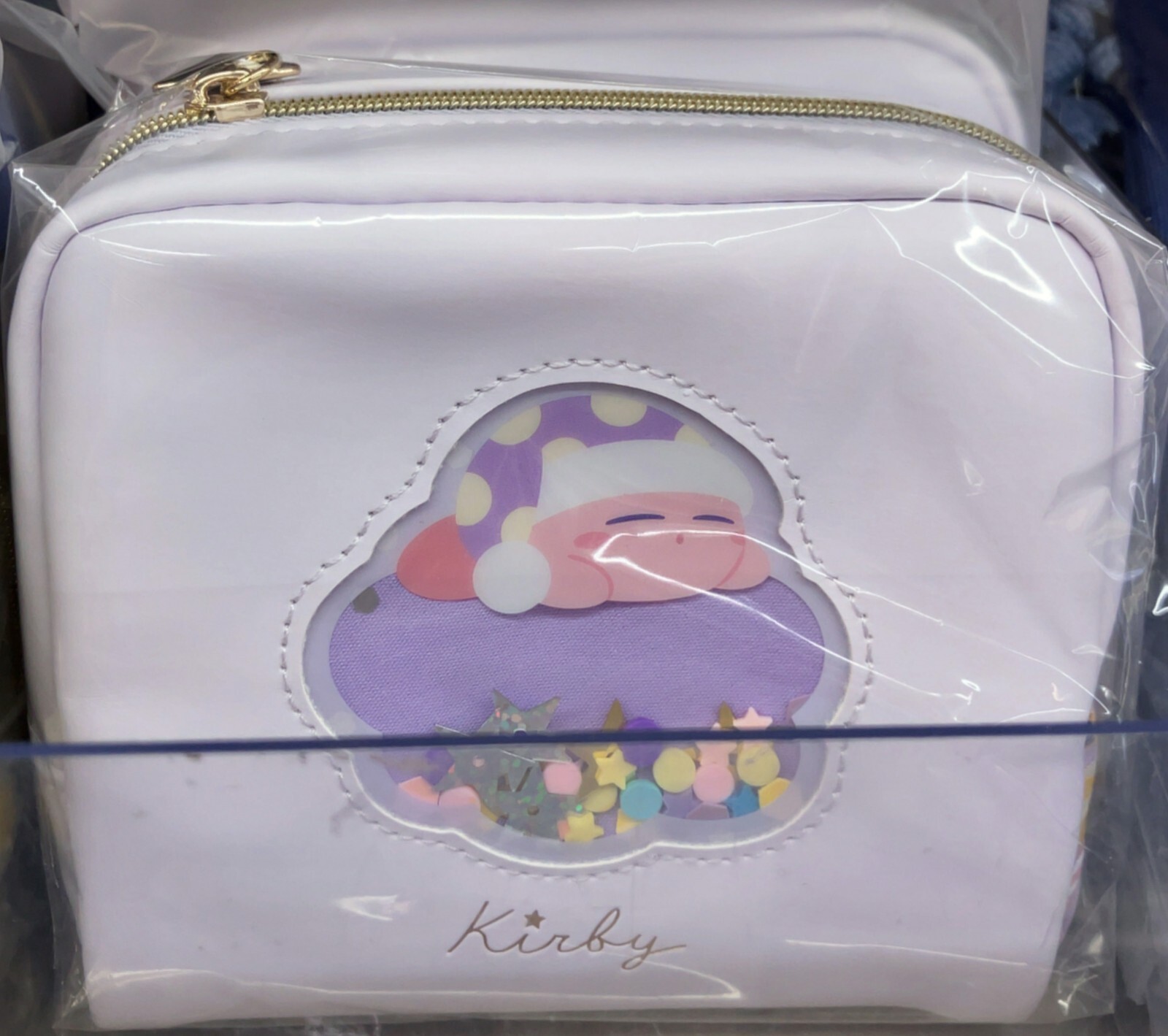 Star Kirby Cosmetic Pouch Box Pouch (Sleep Star) Case Nintendo New Japan