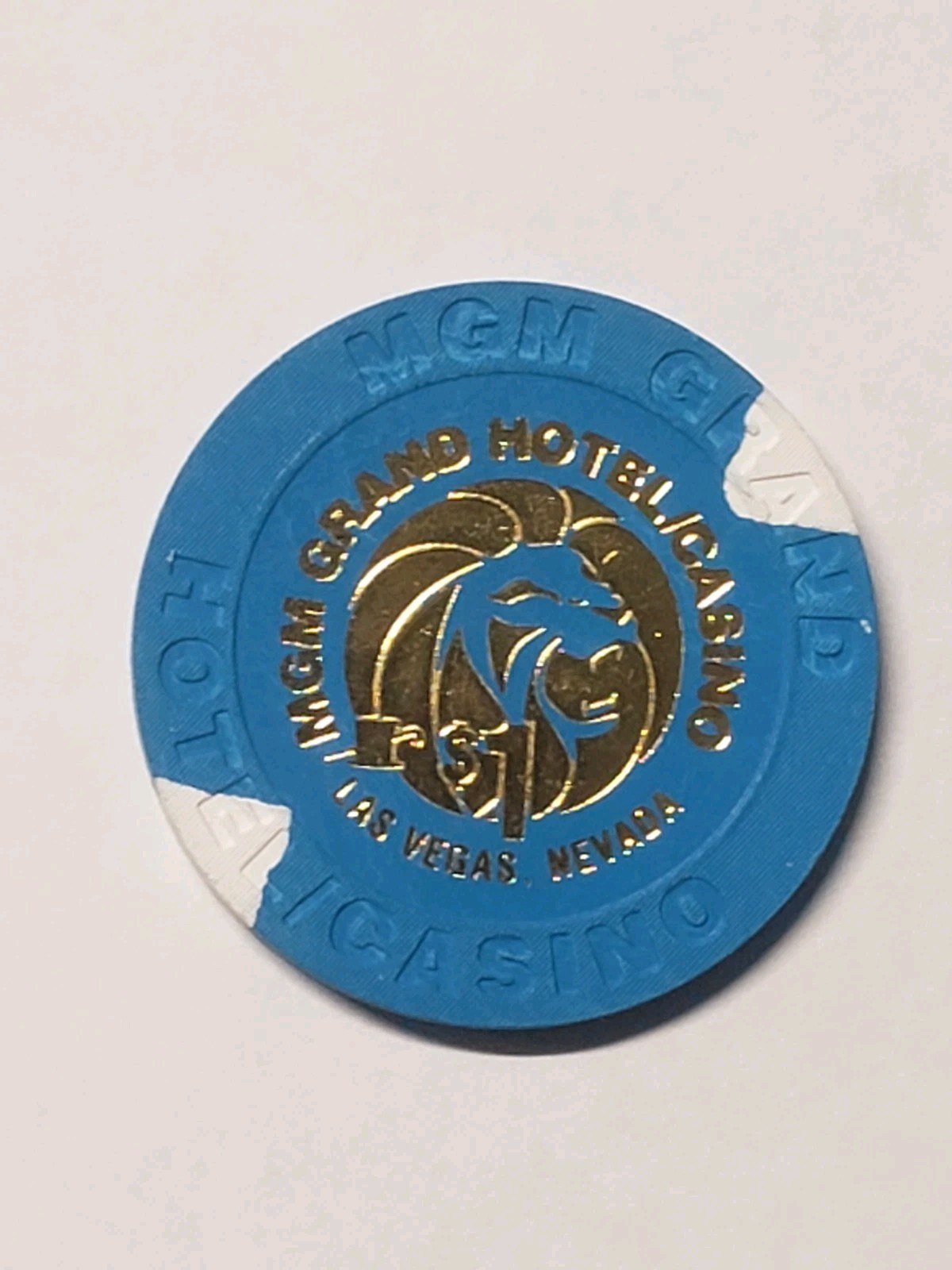 1.00 Chip 2024 MGM Grand Casino Las Vegas Nevada