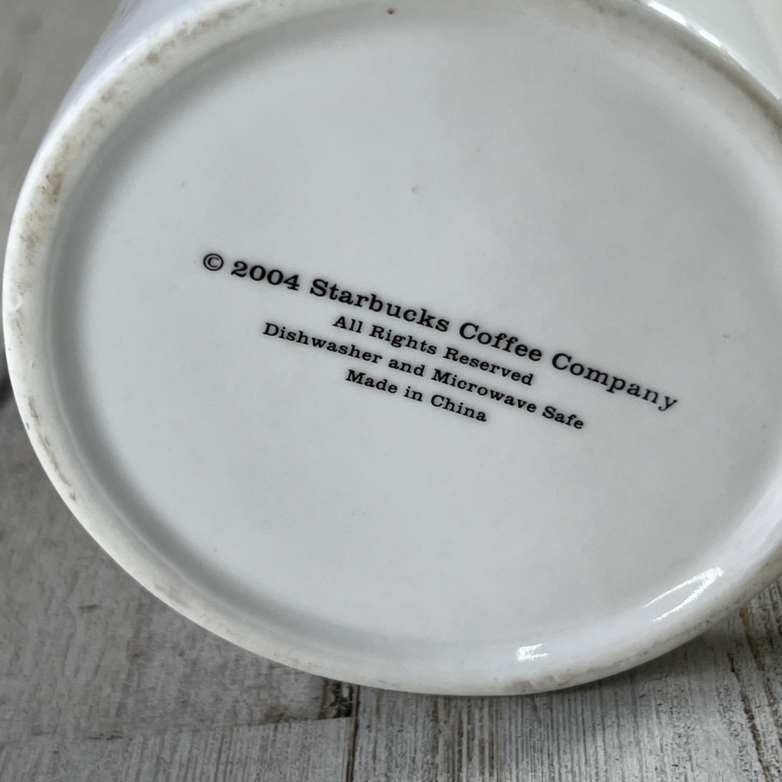 2004 Starbucks Iconic Coffee Mug Cup