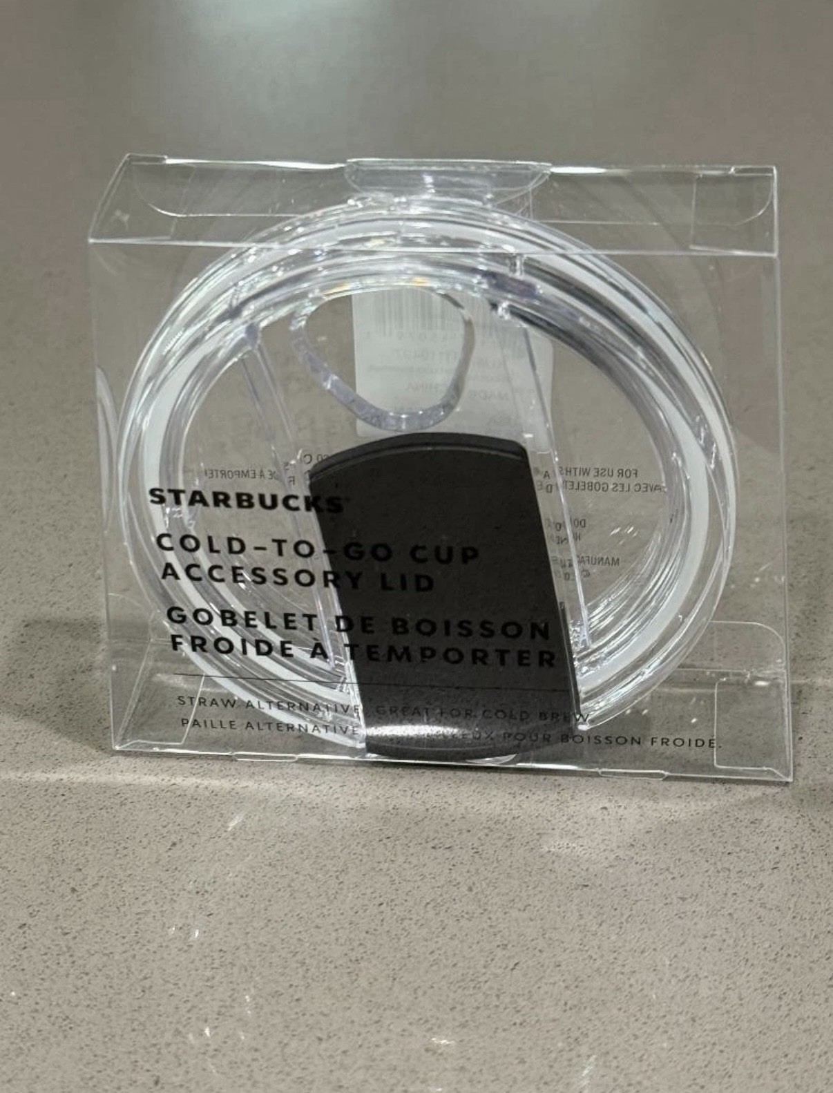 Starbucks Cold-To-Go-Cup Accessory Lid for 16oz and 24oz Cold Cups NWT