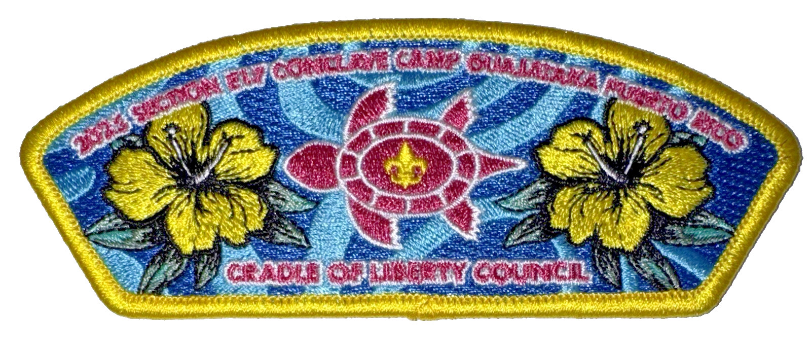Cradle of Liberty Council Shoulder Patch CSP 2025 Conclave E-17 PR Delegate MINT