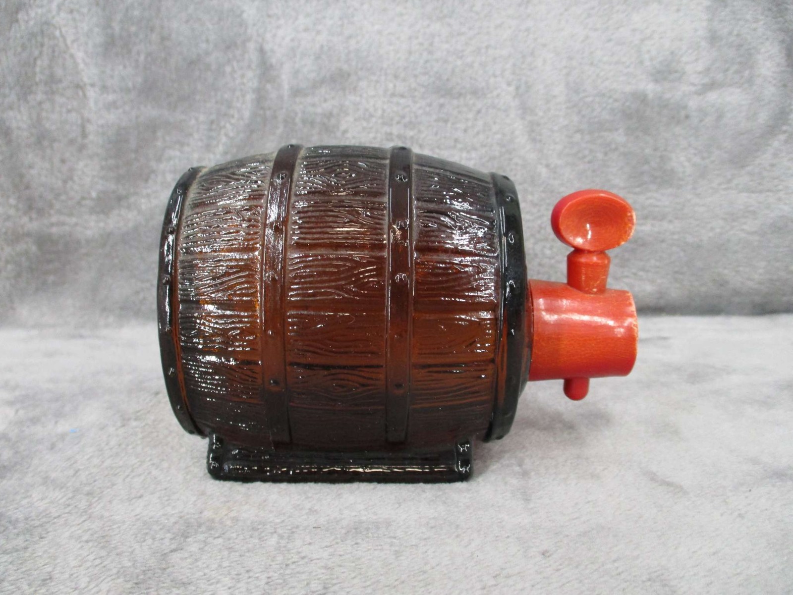 Avon Amber Glass Barrel Dispenser Maple Syrup Syrup Bottle With Spout On Tap