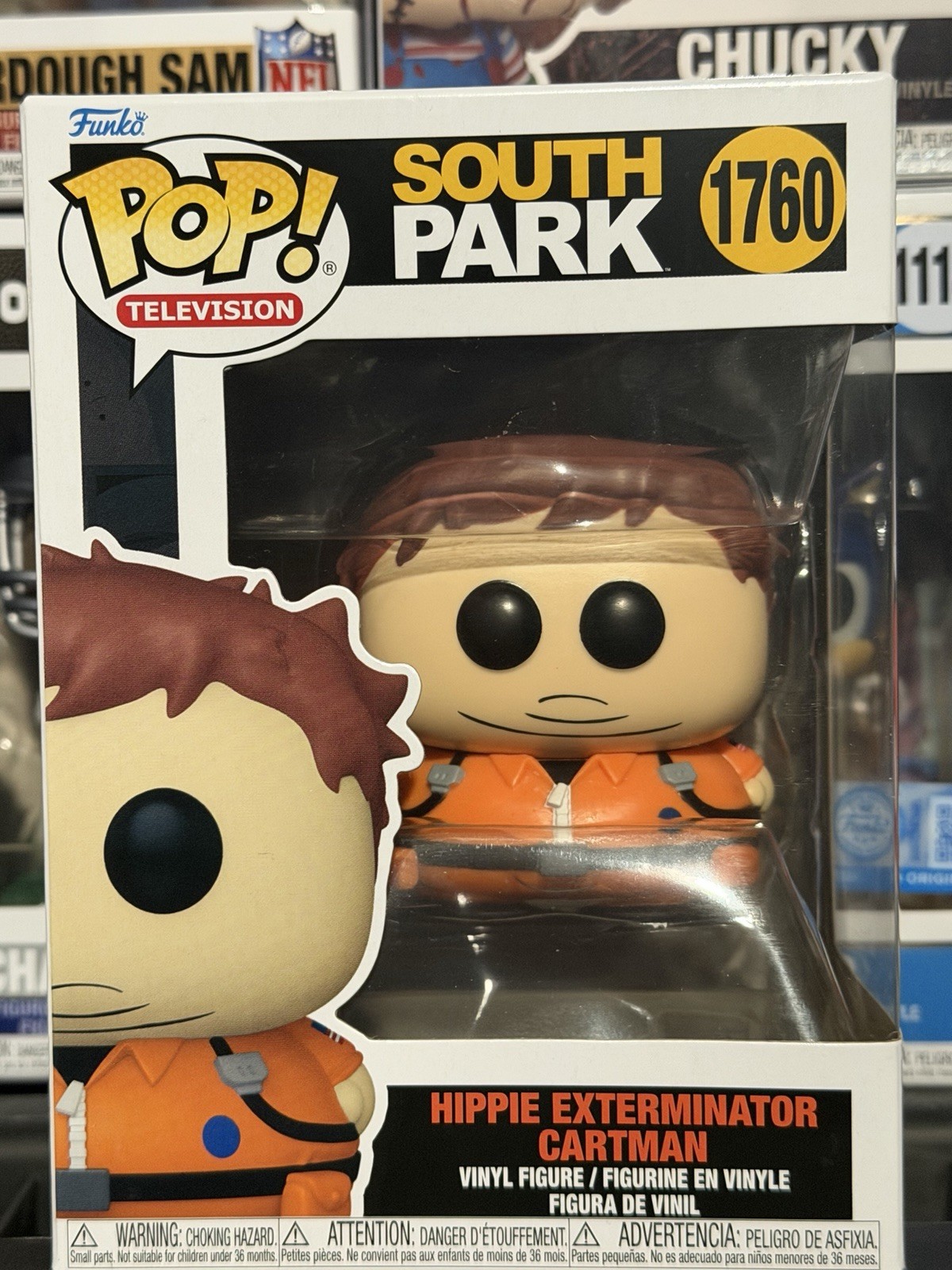 Funko Pop! Vinyl: South Park – Hippie Exterminator Cartman #1760