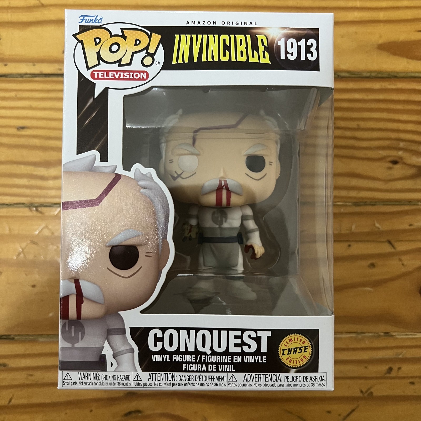 Funko Pop! Vinyl: Invincible – Conquest #1913 *CHASE* w/Pop Protector SHIPS ASAP