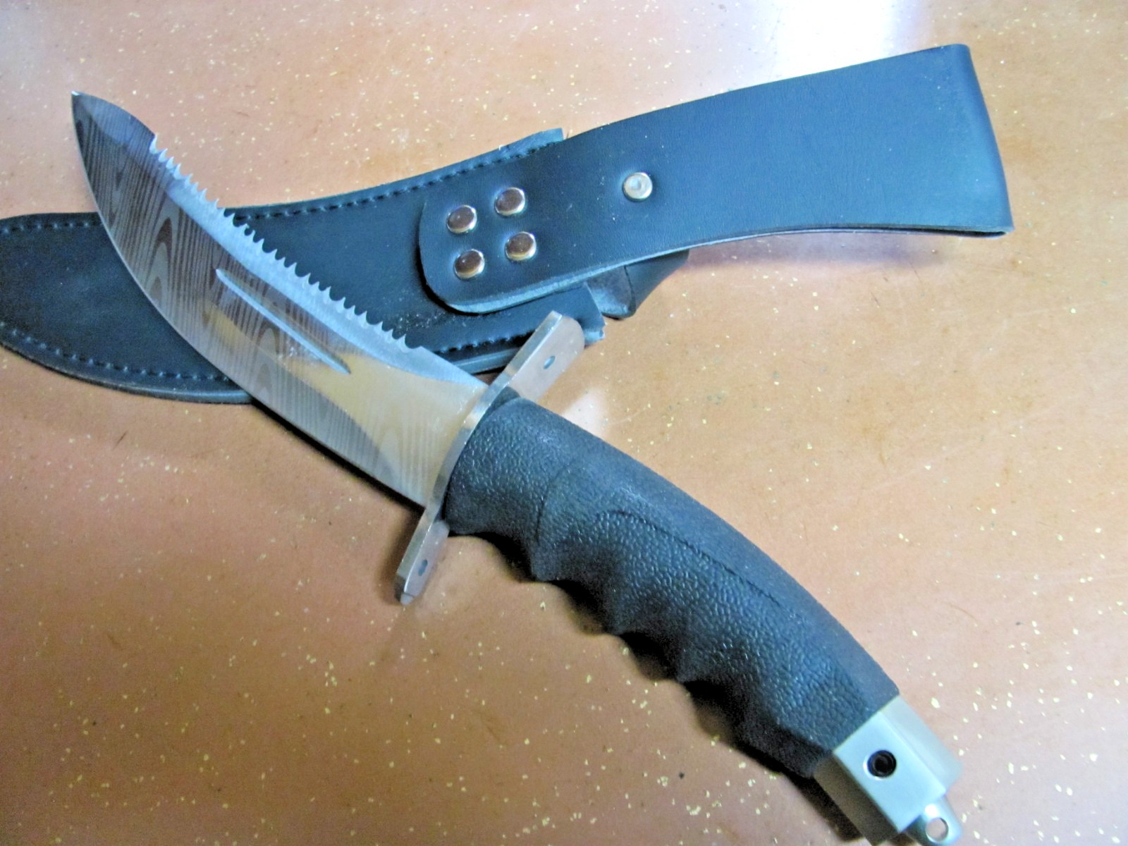 “AL MAR STYLE” WARRIOR KNIFE, CLONE, “BADDEST KNIFE IN TOWN”, FIGHTING, HUNTING