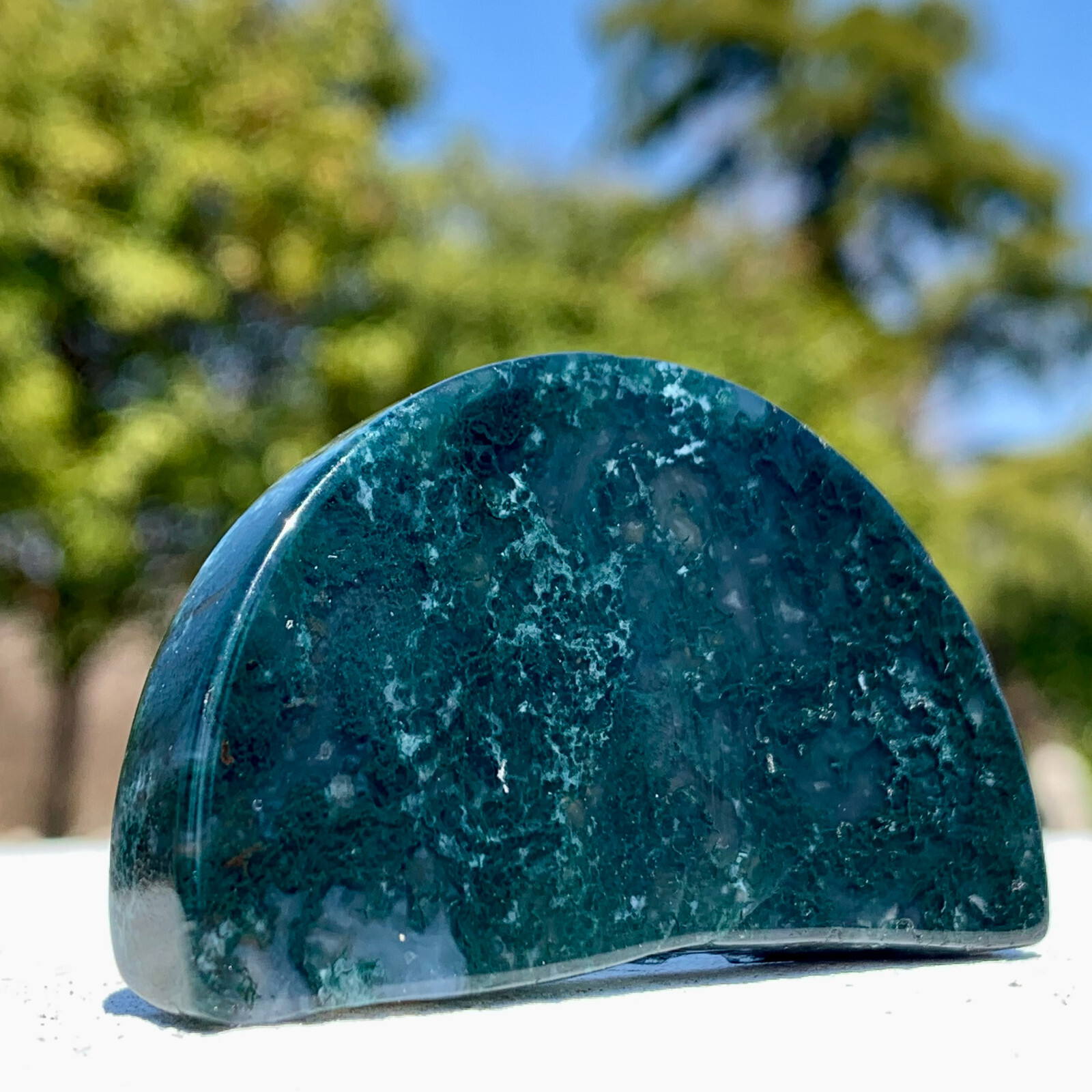 40G Collection!Natural Crystal Raw Stone Polished Emerald Decor Healing