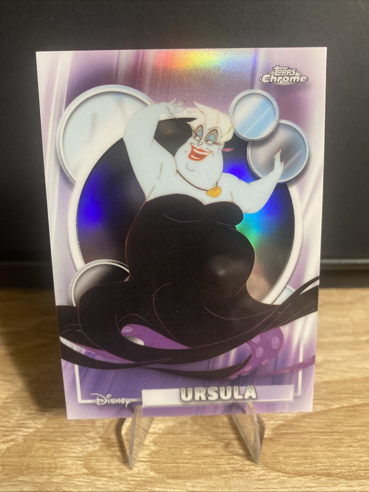 2026 Topps Chrome Disney #108 Ursula Refractor