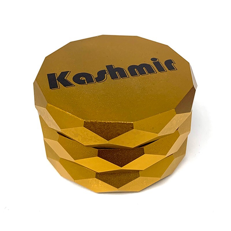 Aluminum 4 Piece Grinder for Herb, Spices & Tobacco Crushing 2.3 Inch – Yellow
