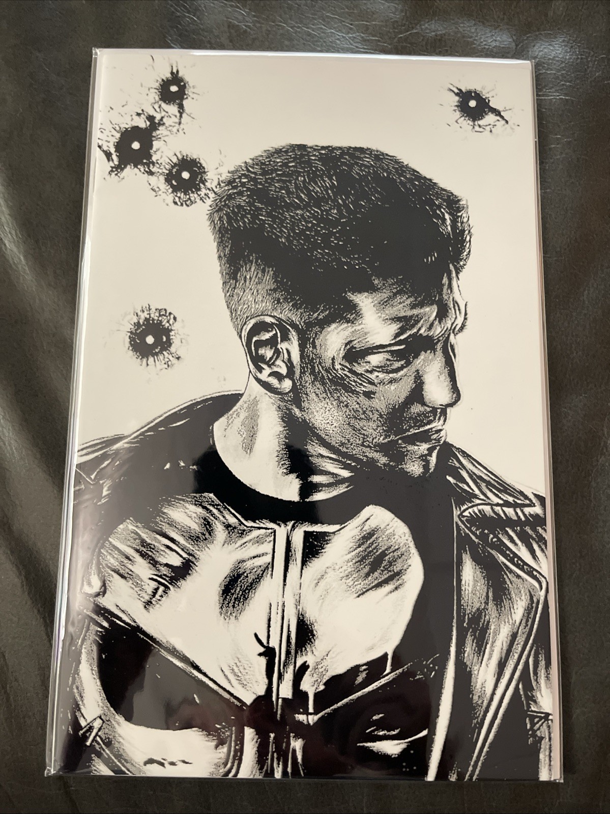 Jon Bernthal Punisher W/COA LTD 60/100 Heroes Con COA Scott Straka UNREAD