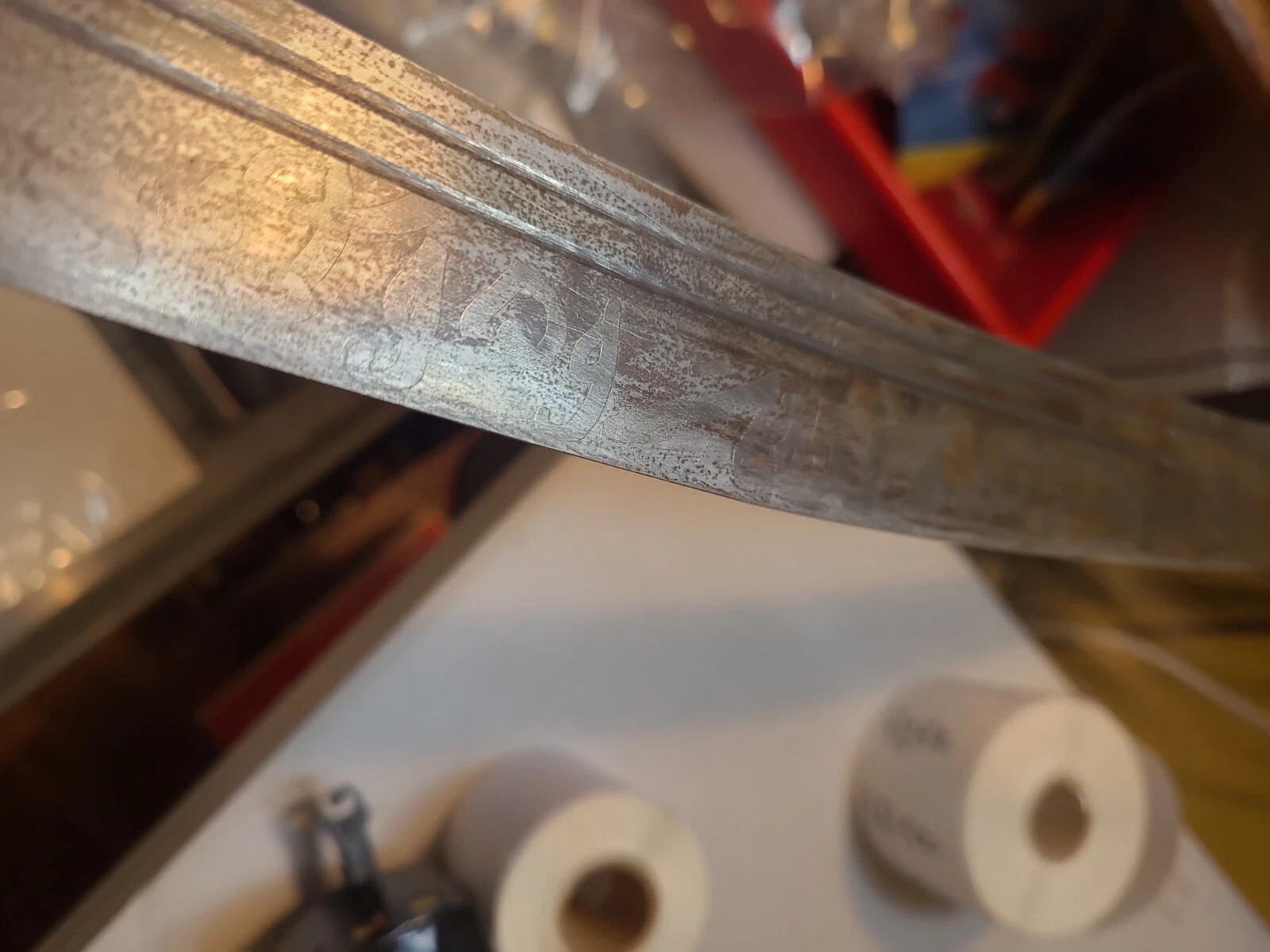 nice antique turkish ottoman shamshir sabre sword persian 24s3